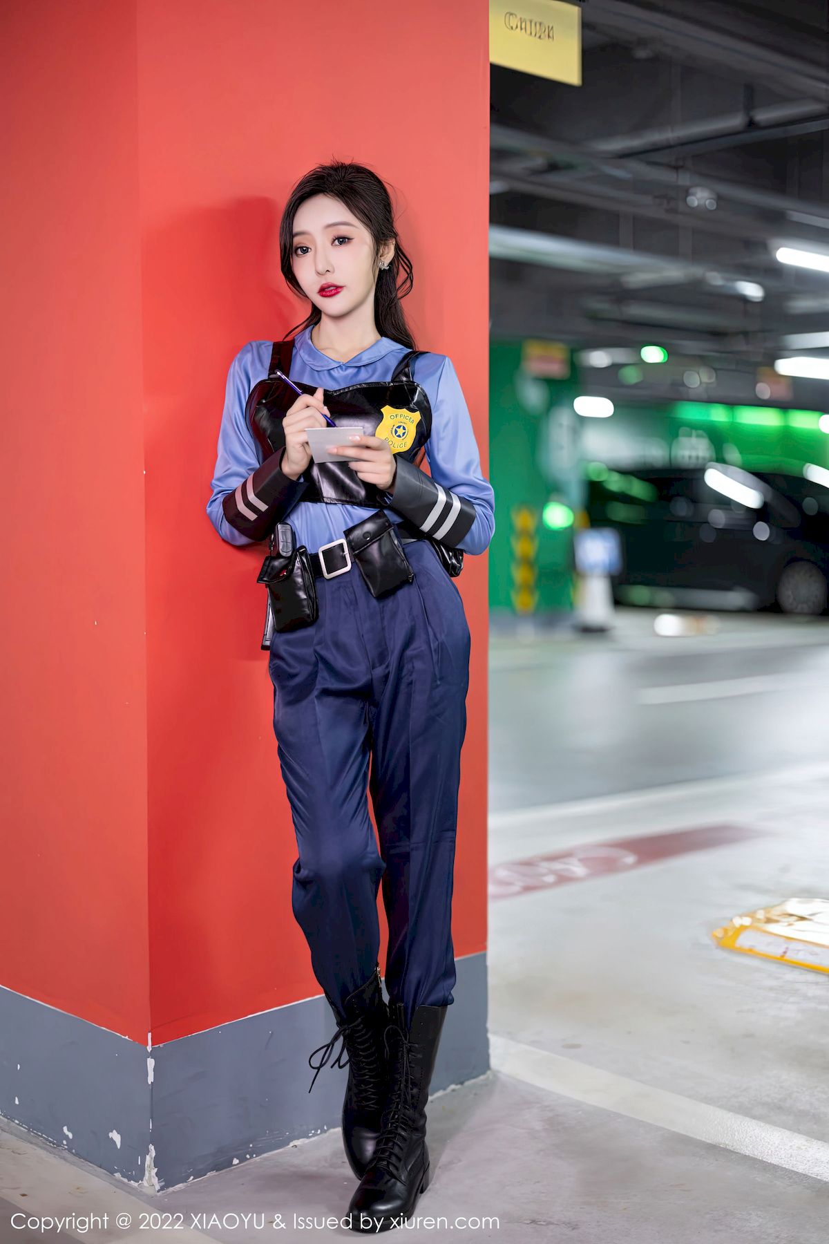 [语画界XIAOYU] Vol.929 女神王馨瑶yanni – 女警制服+灰丝制服性感写真-小乔阁