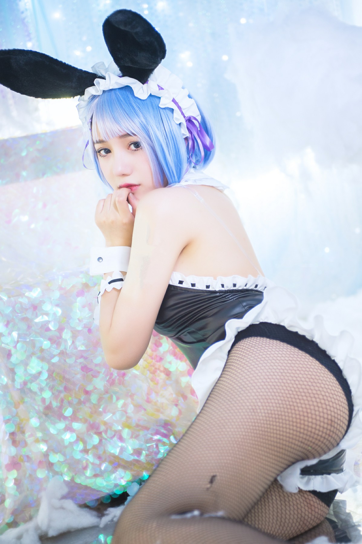 [Cosplay]洛丽塔大哥 – 蕾姆兔女郎 – COSPLAY-小乔阁