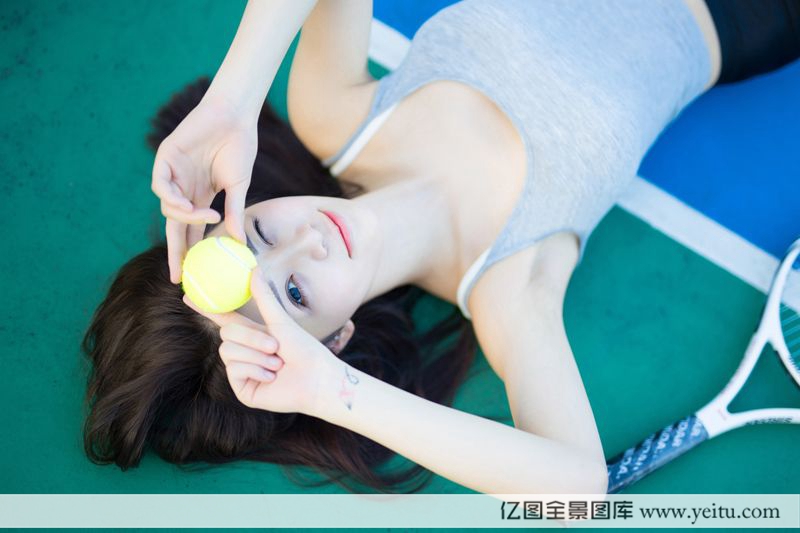 图片[22]-美女模特嘟嘟清秀完美身材网球场性感写真-小乔阁