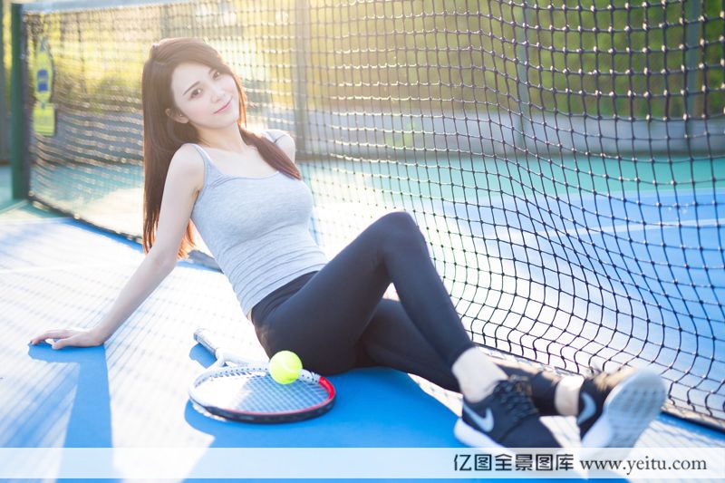 图片[25]-美女模特嘟嘟清秀完美身材网球场性感写真-小乔阁