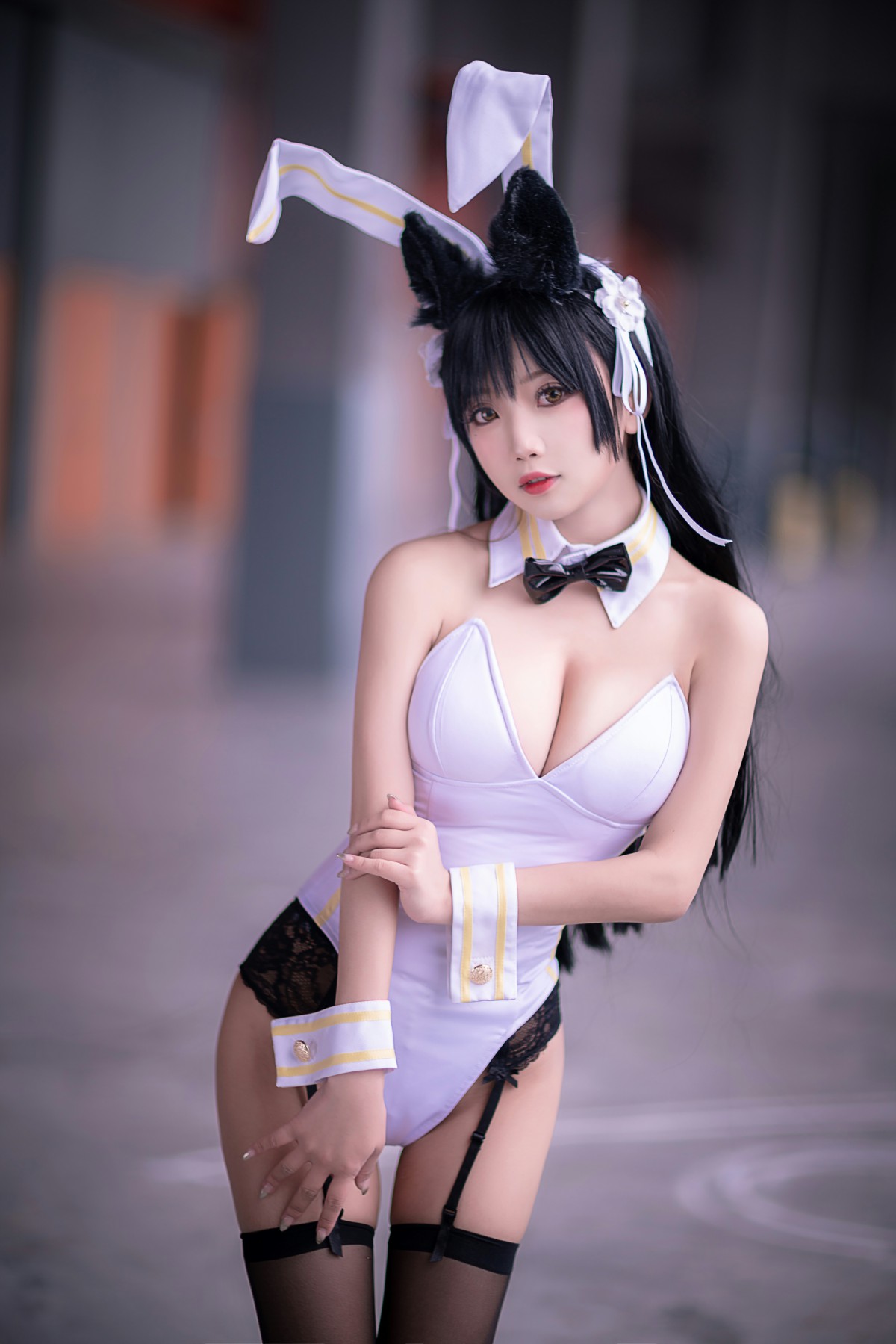 图片[8]-[Cosplay]鬼畜瑶在不在 – 黑丝兔女郎 – COSPLAY-小乔阁