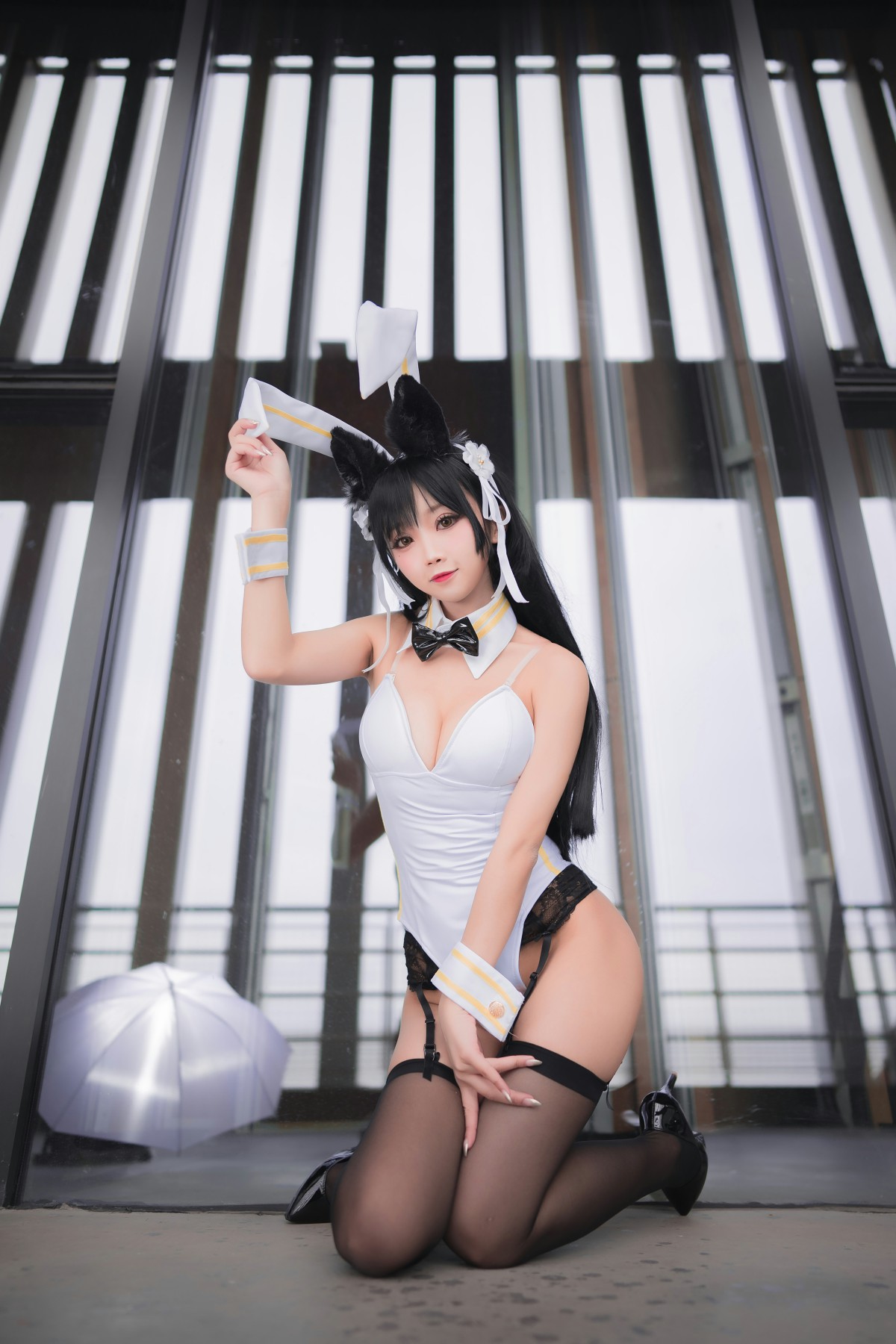 图片[17]-[Cosplay]鬼畜瑶在不在 – 黑丝兔女郎 – COSPLAY-小乔阁