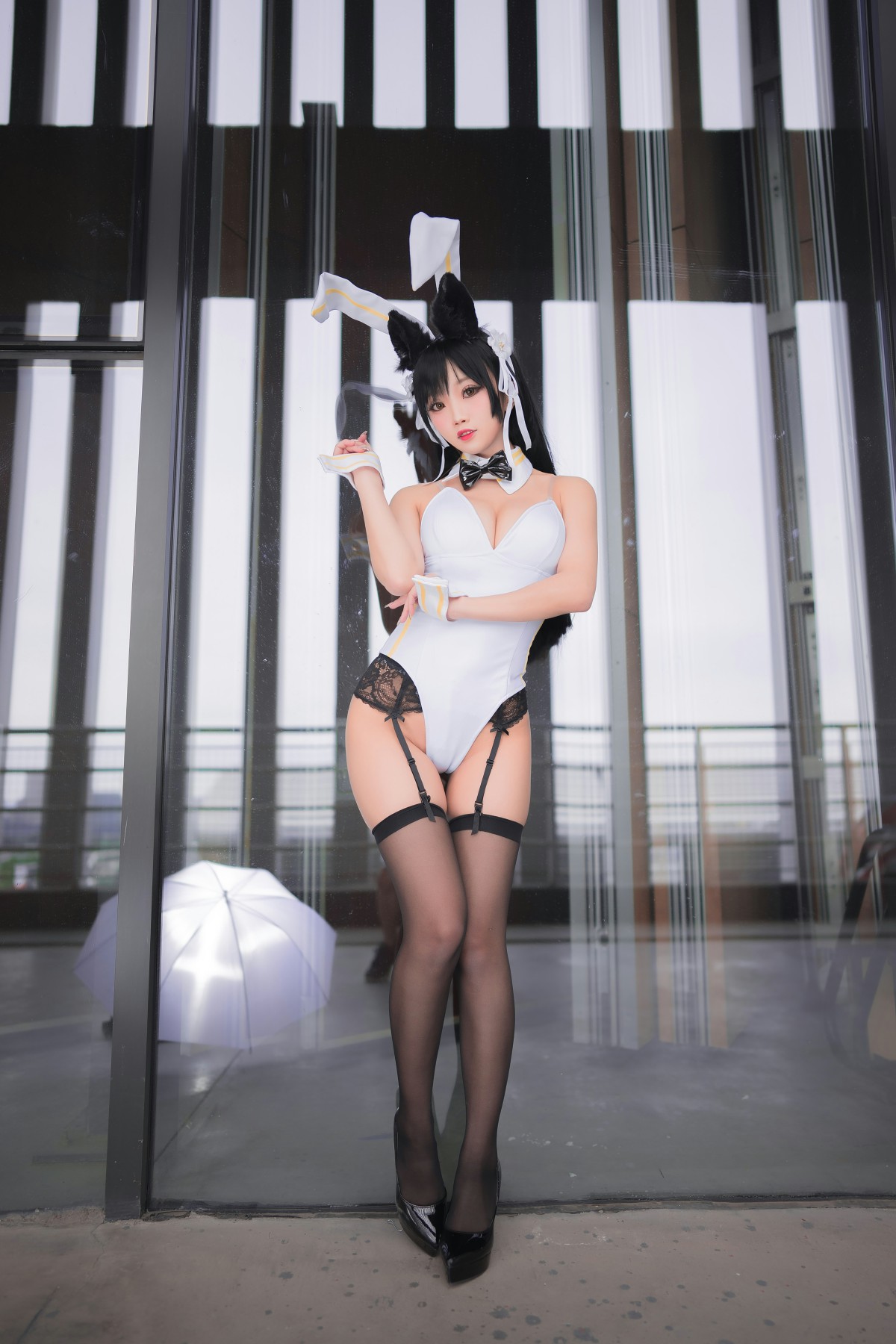 图片[21]-[Cosplay]鬼畜瑶在不在 – 黑丝兔女郎 – COSPLAY-小乔阁