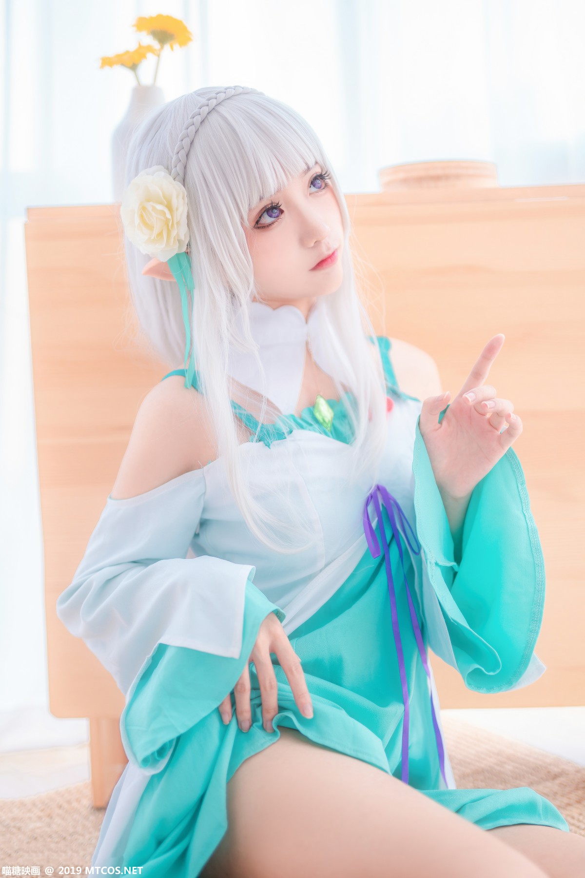 [喵糖映画]VOL.020 COS白发魔女 – COSPLAY-小乔阁