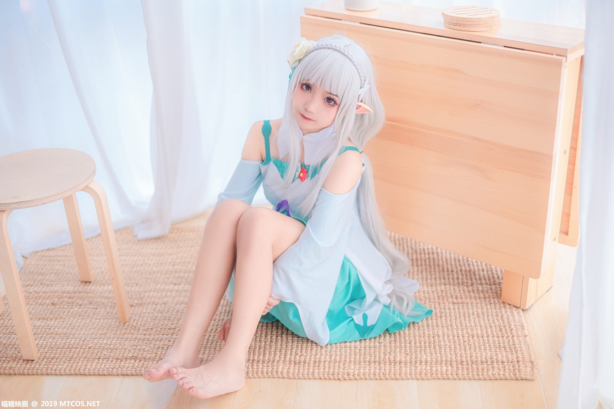 图片[3]-[喵糖映画]VOL.020 COS白发魔女 – COSPLAY-小乔阁
