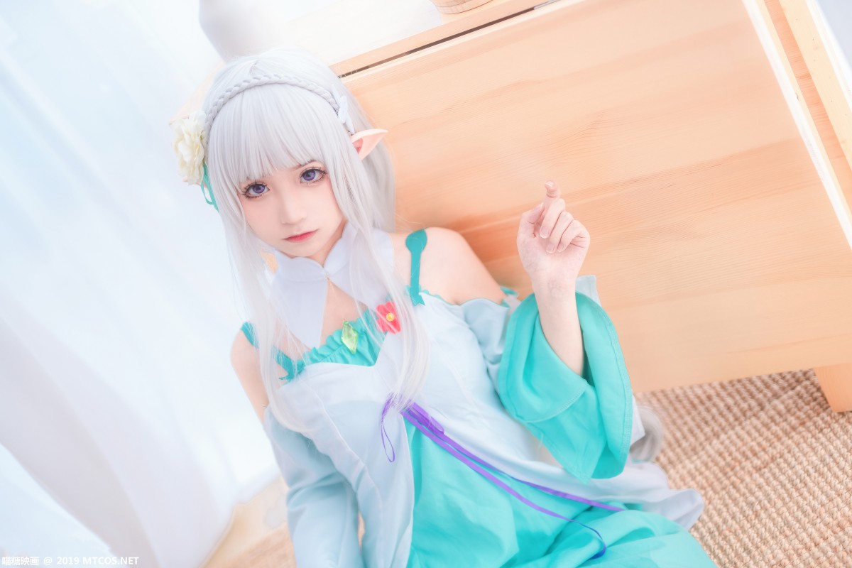 图片[6]-[喵糖映画]VOL.020 COS白发魔女 – COSPLAY-小乔阁