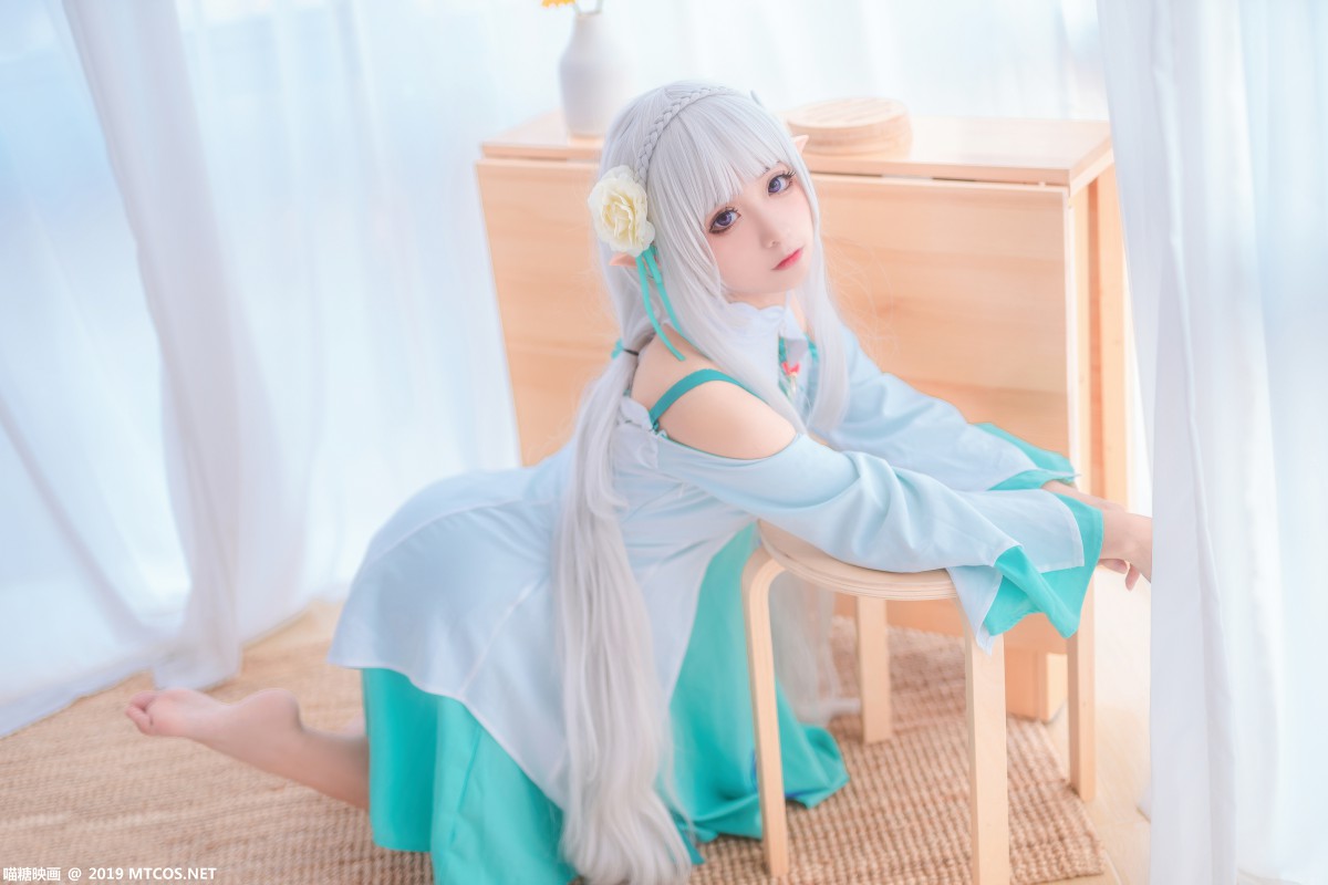 图片[9]-[喵糖映画]VOL.020 COS白发魔女 – COSPLAY-小乔阁