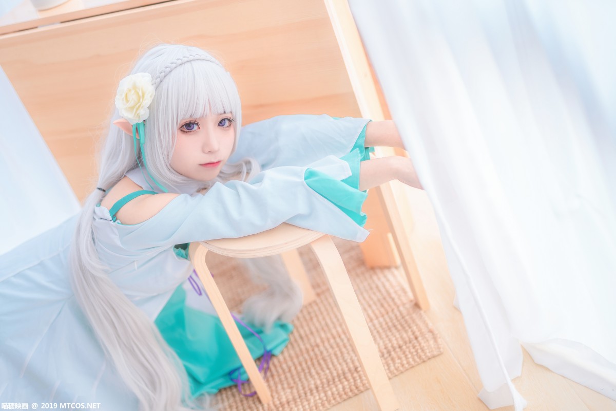图片[10]-[喵糖映画]VOL.020 COS白发魔女 – COSPLAY-小乔阁