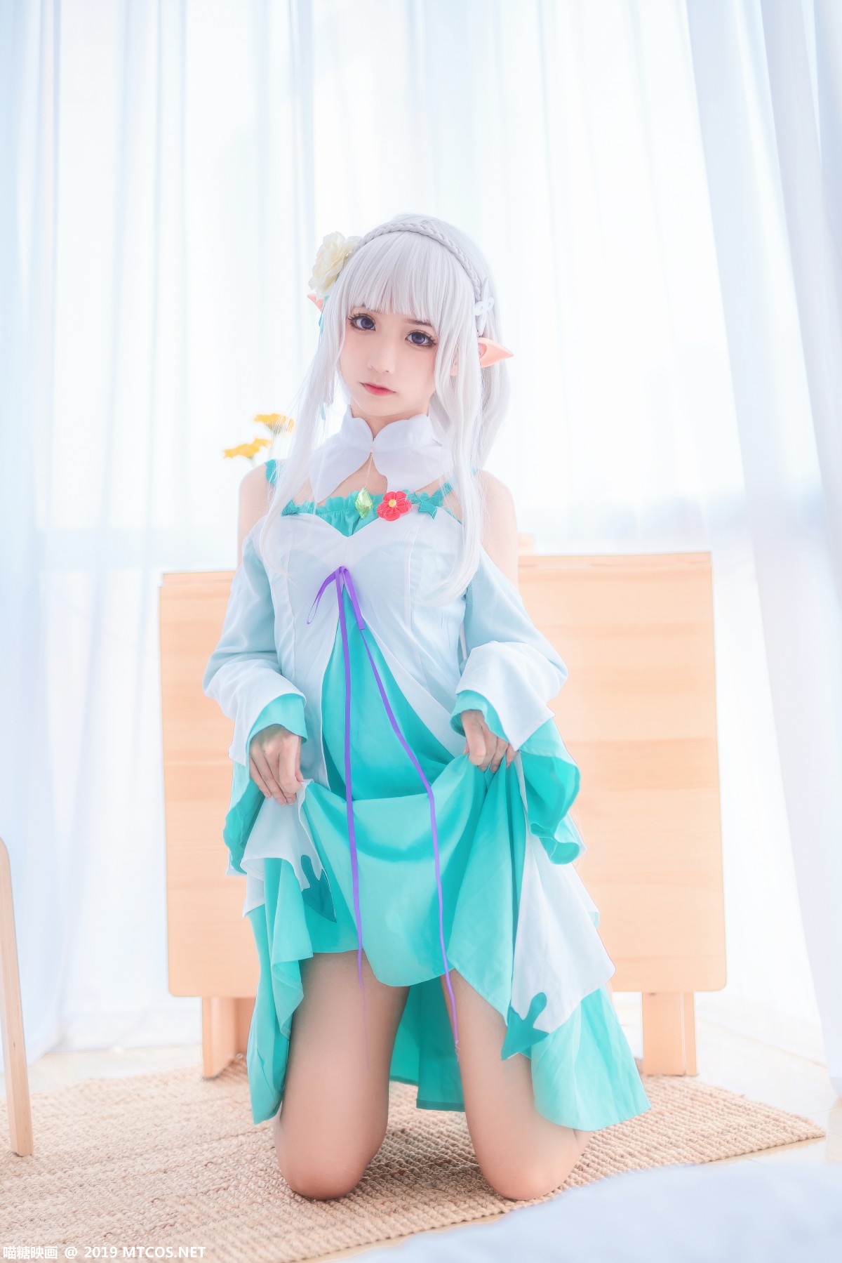 图片[23]-[喵糖映画]VOL.020 COS白发魔女 – COSPLAY-小乔阁