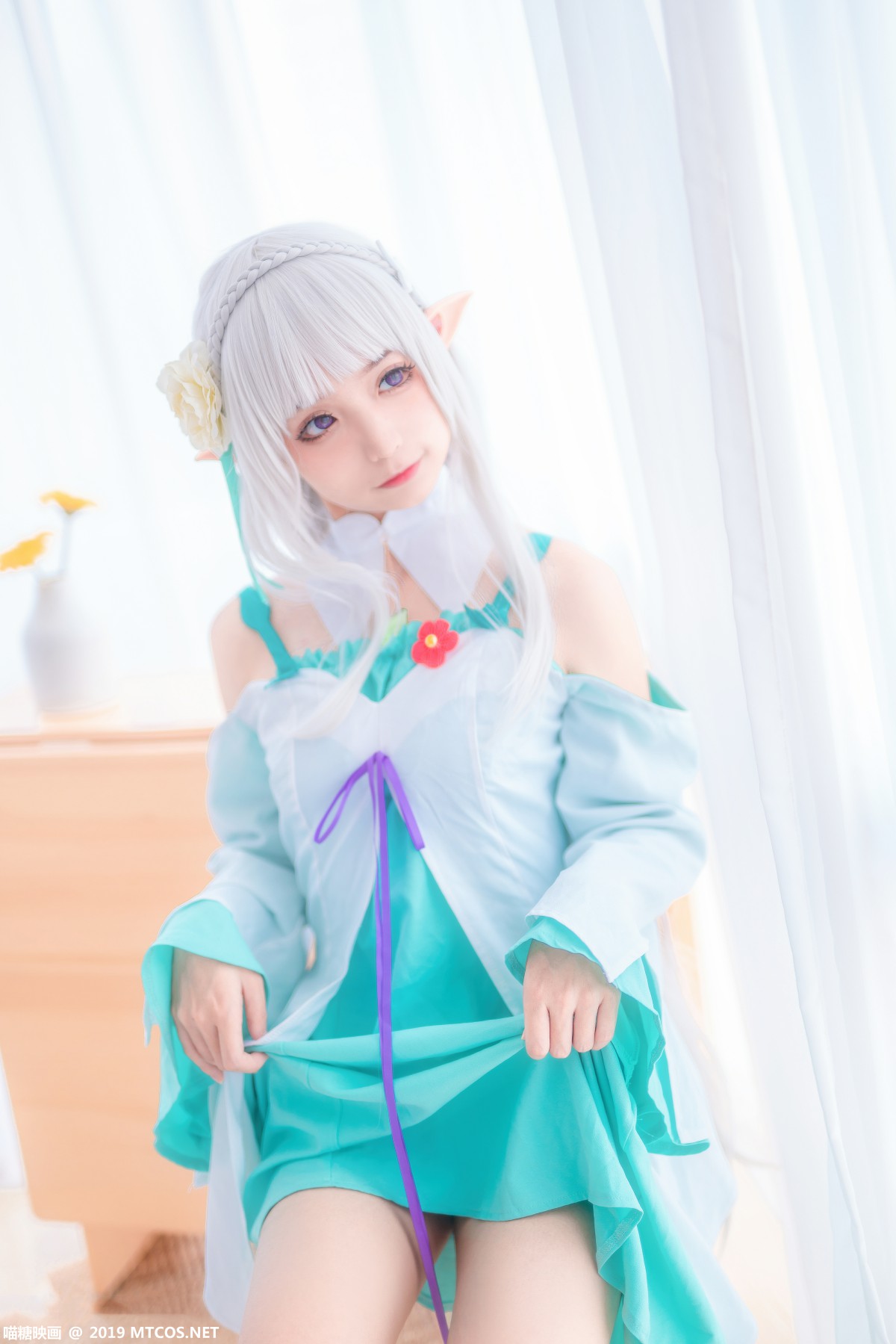 图片[27]-[喵糖映画]VOL.020 COS白发魔女 – COSPLAY-小乔阁