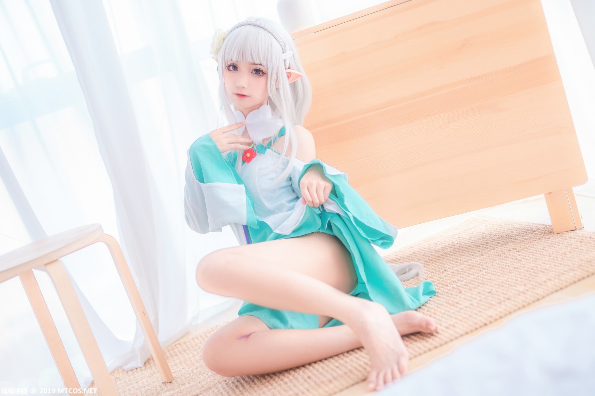 图片[33]-[喵糖映画]VOL.020 COS白发魔女 – COSPLAY-小乔阁