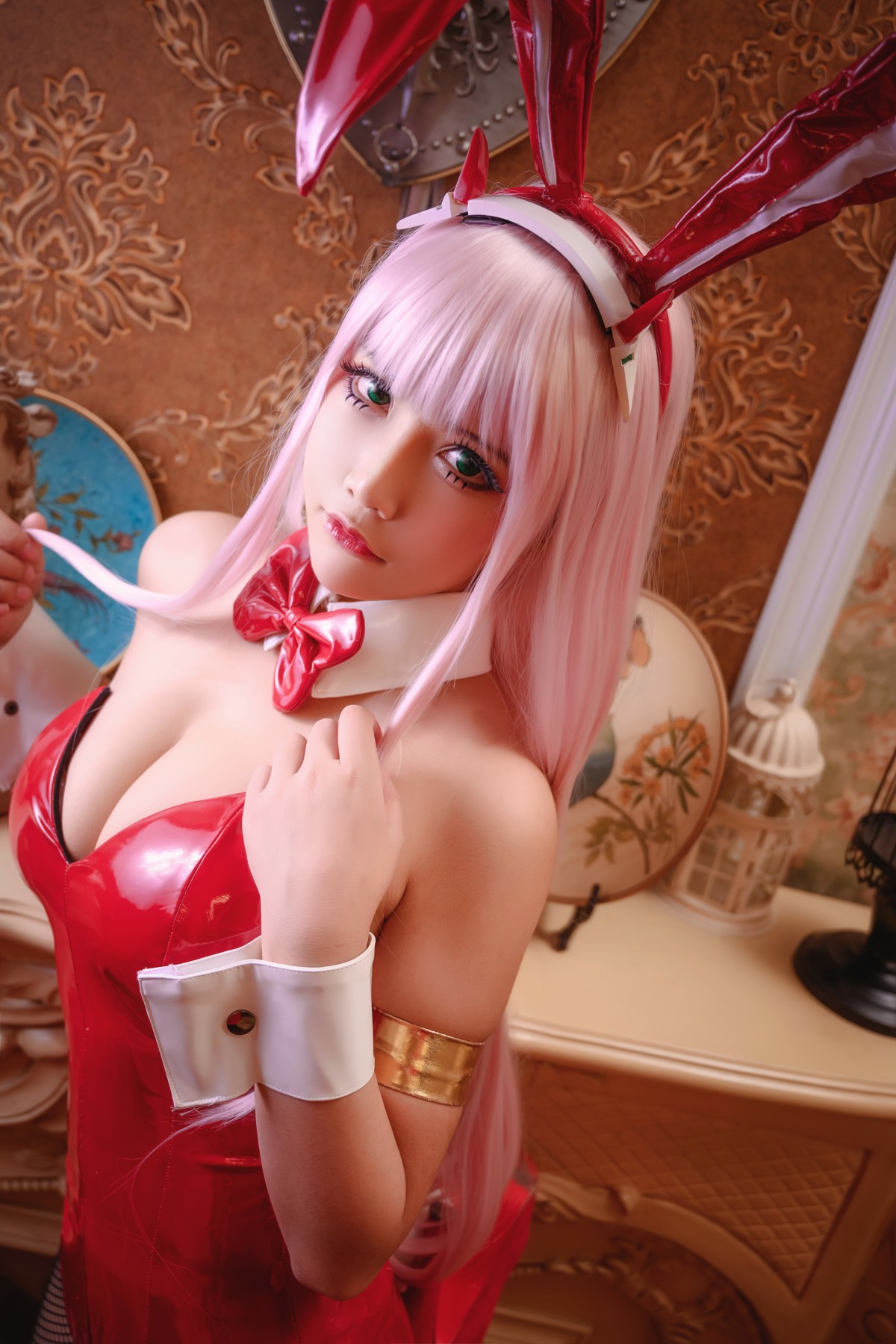图片[4]-[Cosplay]抱走莫子 – 02 网袜兔女郎 – COSPLAY-小乔阁