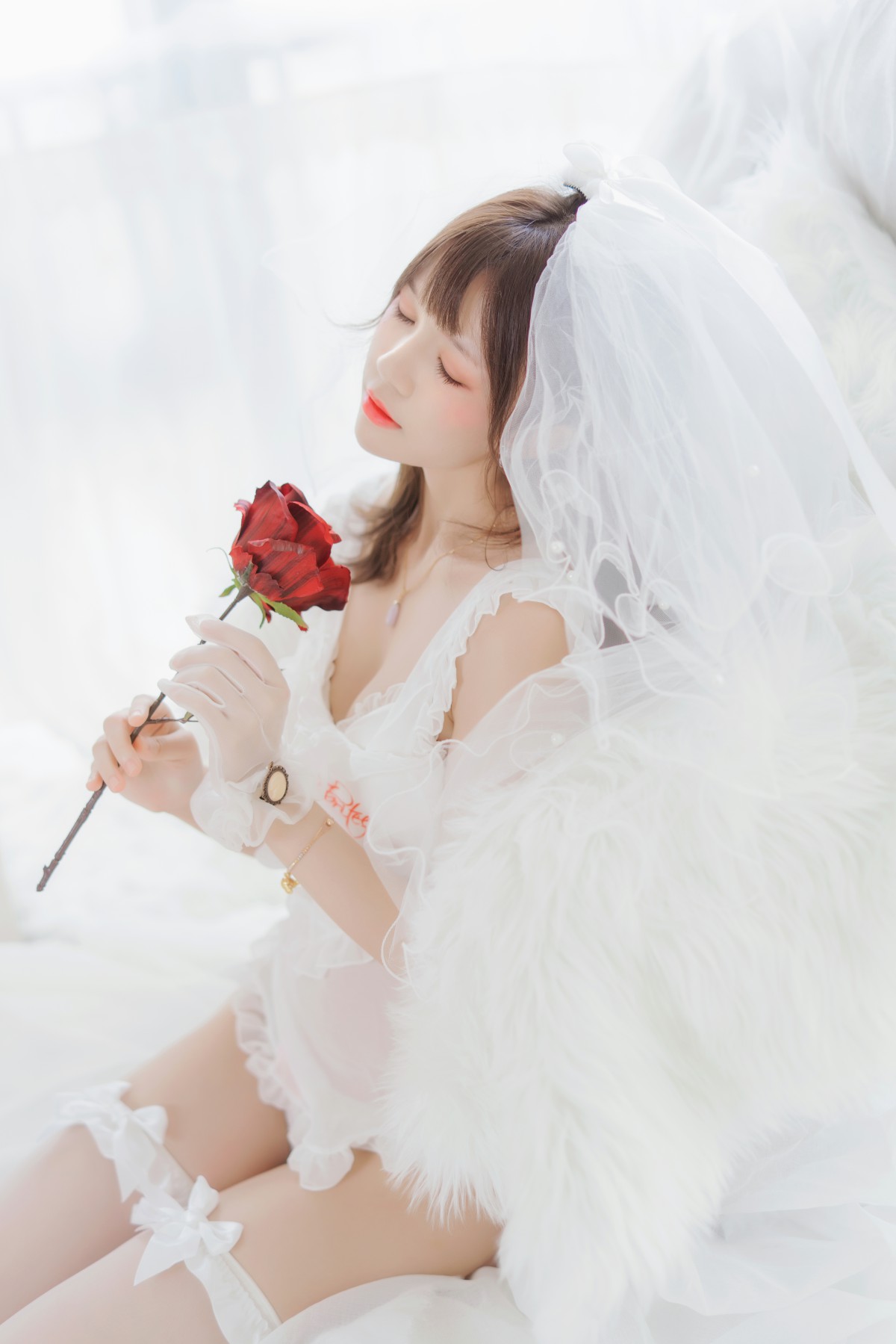 图片[7]-[Cosplay]桜桃喵 – 轻纱 – COSPLAY-小乔阁