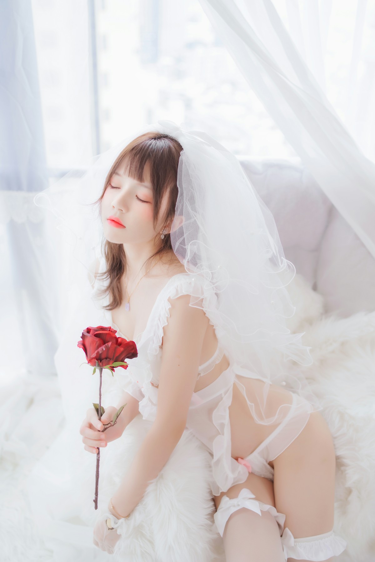 图片[13]-[Cosplay]桜桃喵 – 轻纱 – COSPLAY-小乔阁