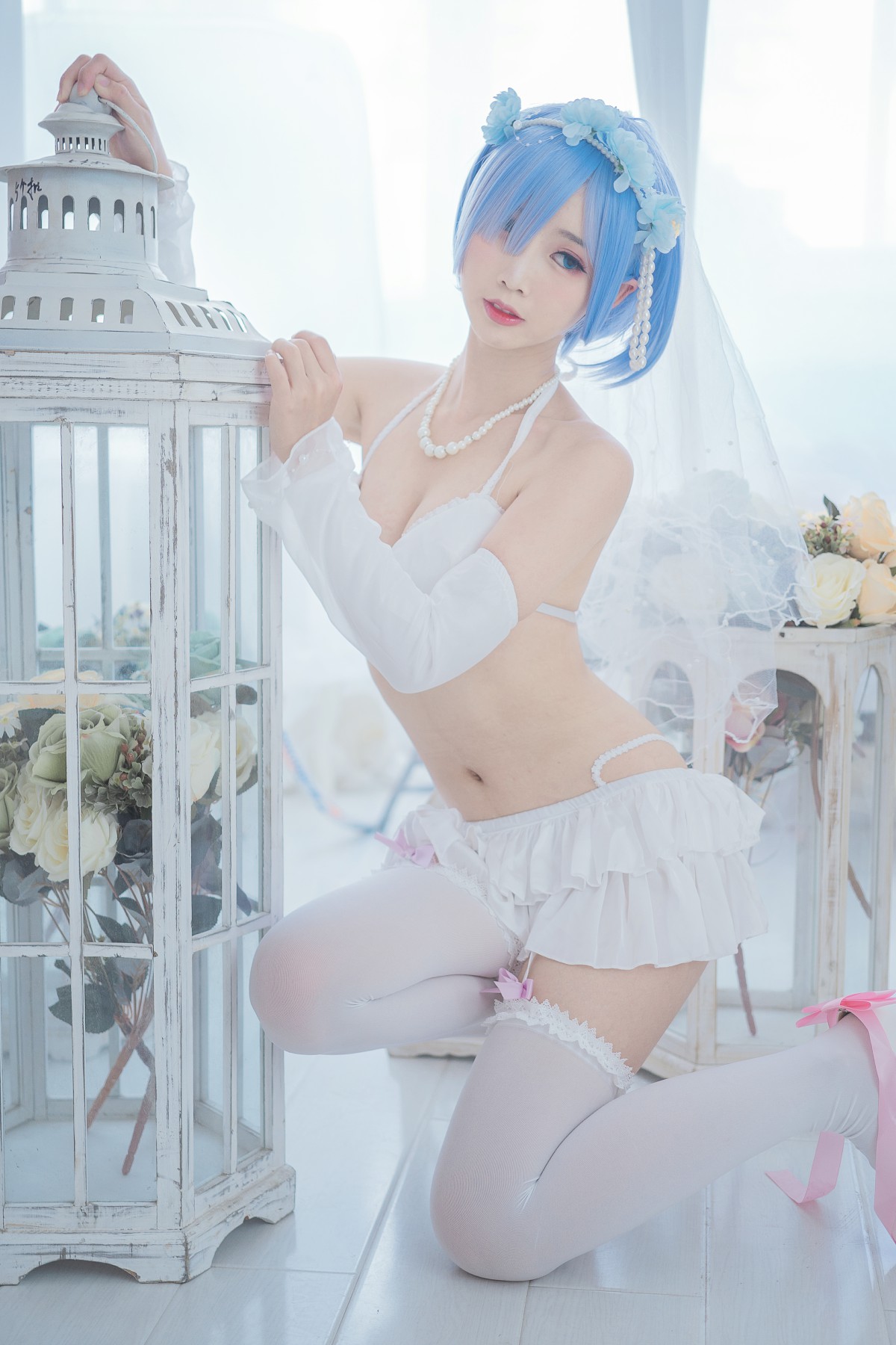 图片[6]-[Cosplay]面饼仙儿 – 花嫁蕾姆 – COSPLAY-小乔阁