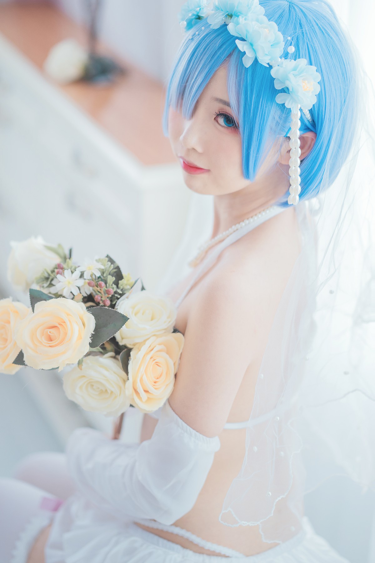 图片[11]-[Cosplay]面饼仙儿 – 花嫁蕾姆 – COSPLAY-小乔阁