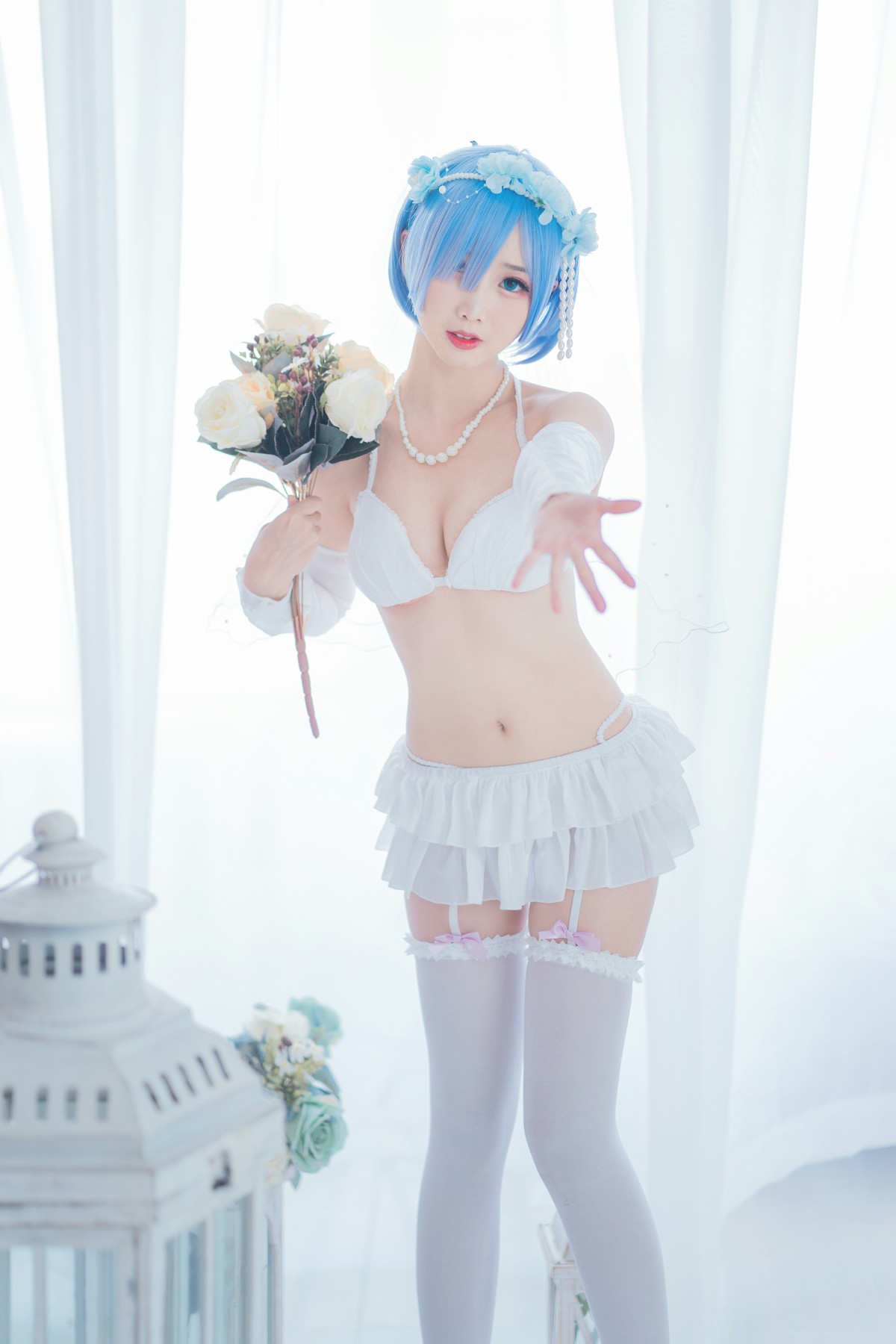 图片[12]-[Cosplay]面饼仙儿 – 花嫁蕾姆 – COSPLAY-小乔阁