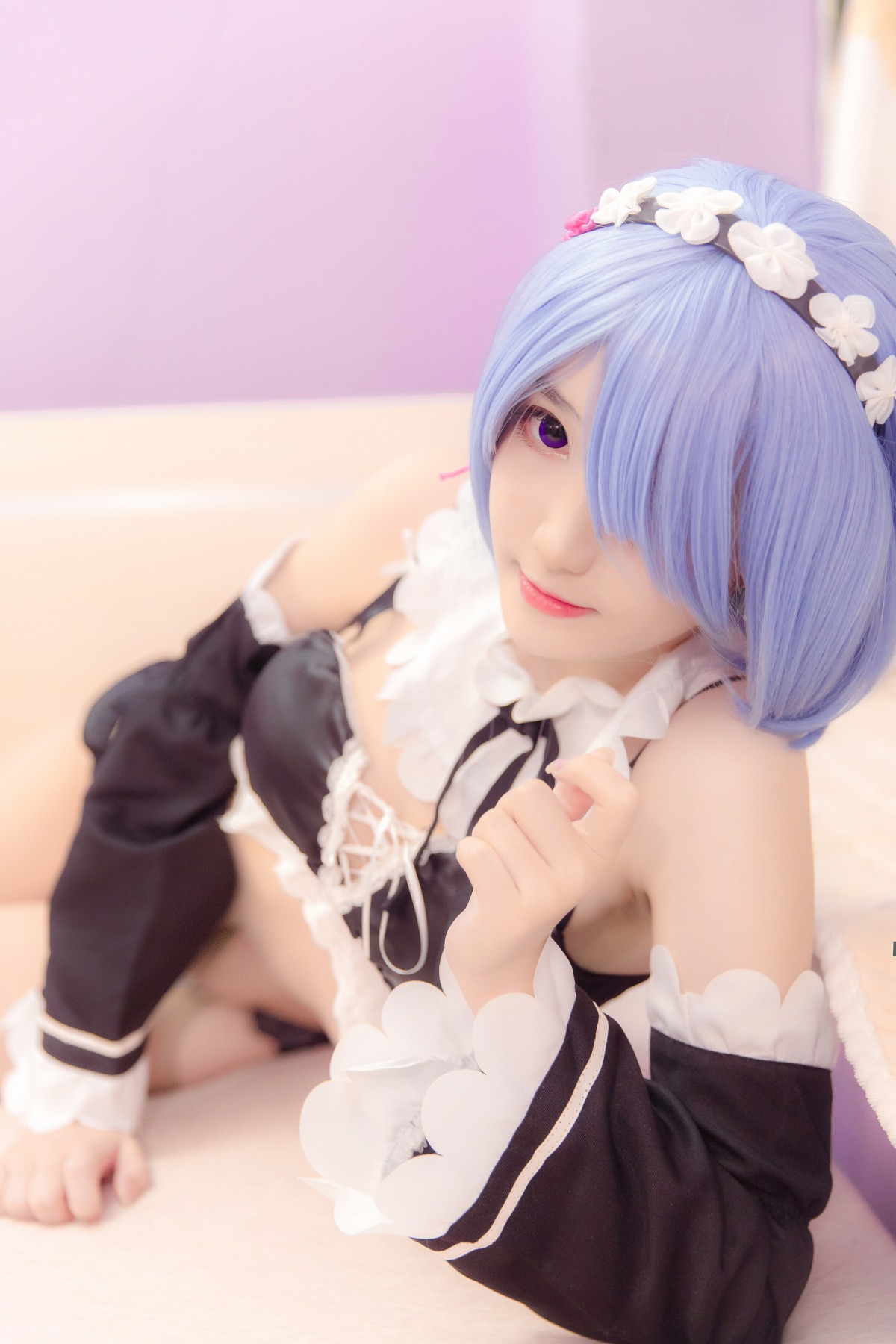 [Cosplay]南桃Momoko – 蕾姆内衣 – COSPLAY-小乔阁