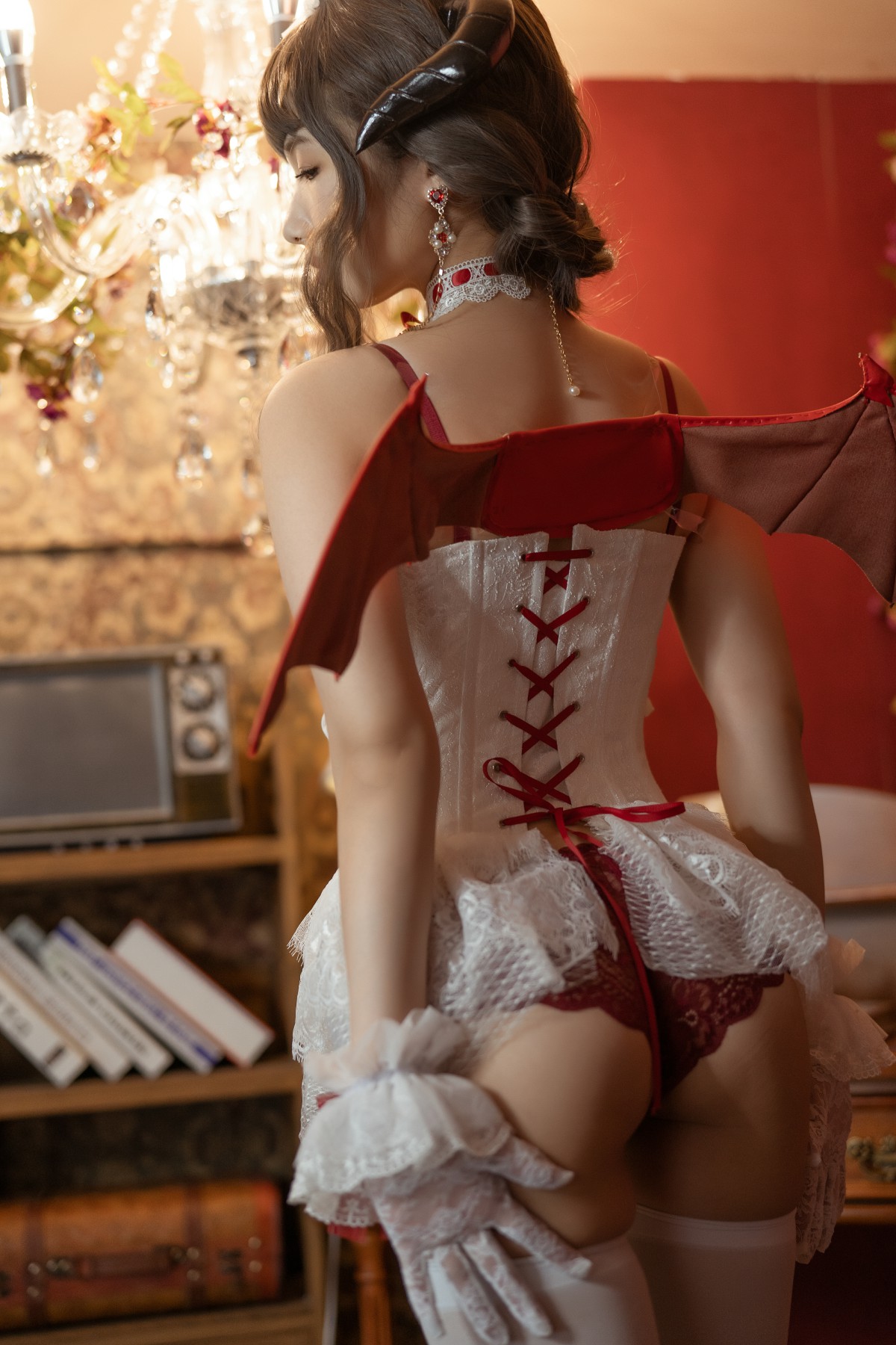 图片[4]-[Cosplay]雯妹不讲道理 – 魅魔 Elegant d – COSPLAY-小乔阁