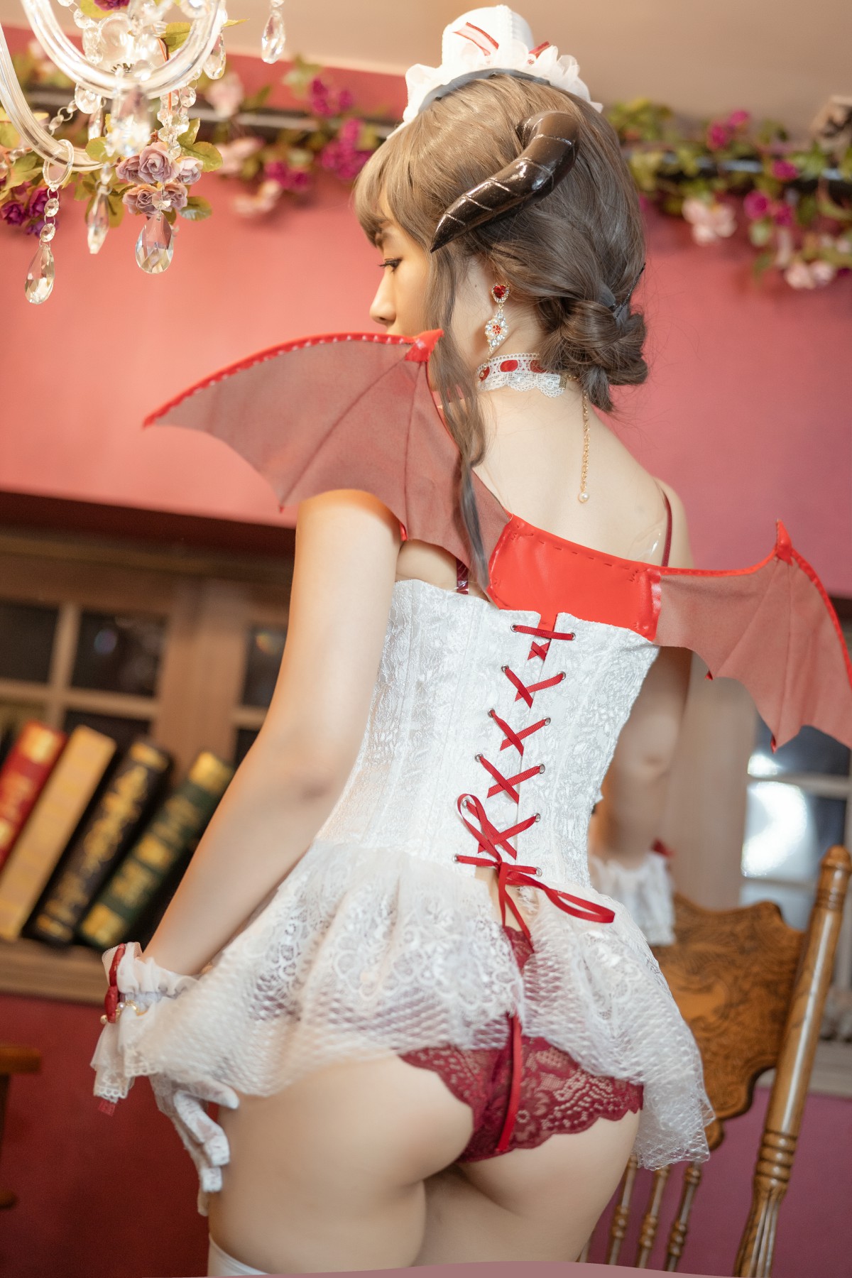 图片[18]-[Cosplay]雯妹不讲道理 – 魅魔 Elegant d – COSPLAY-小乔阁
