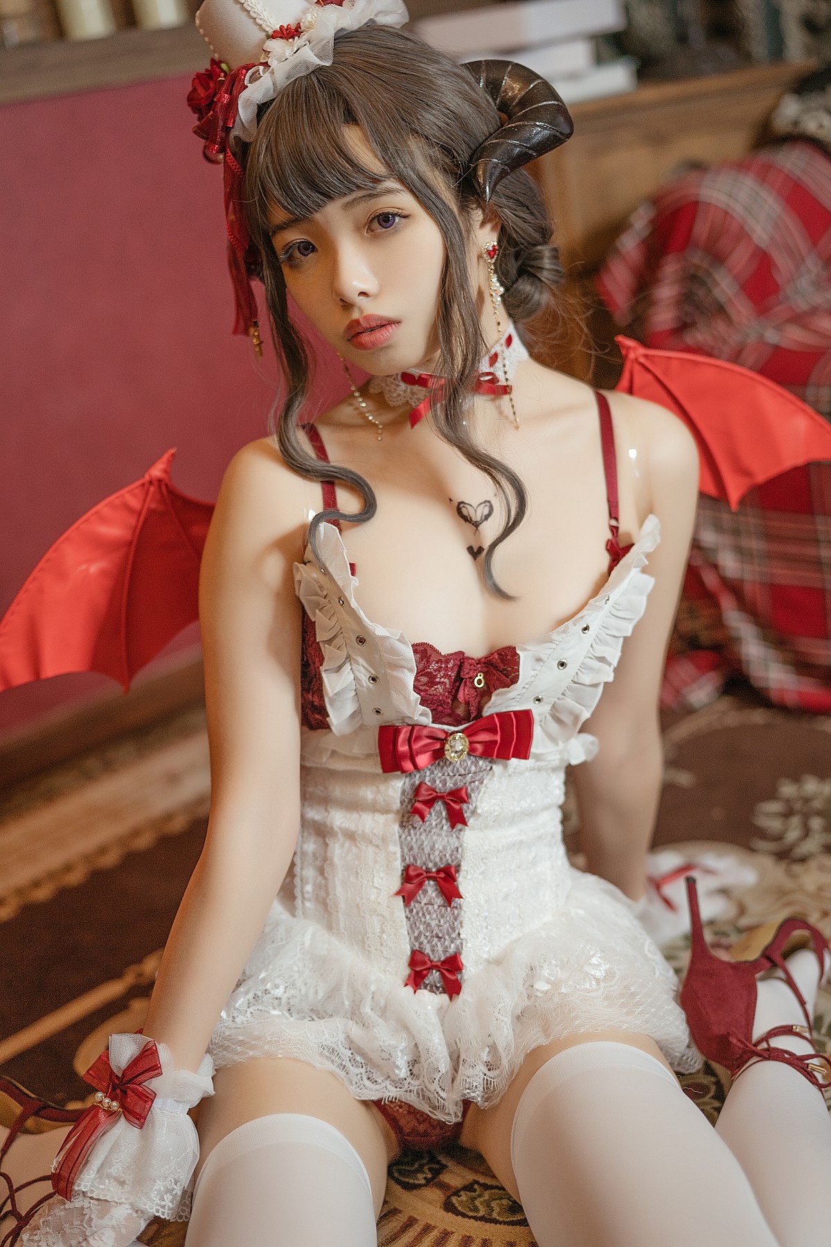 图片[22]-[Cosplay]雯妹不讲道理 – 魅魔 Elegant d – COSPLAY-小乔阁