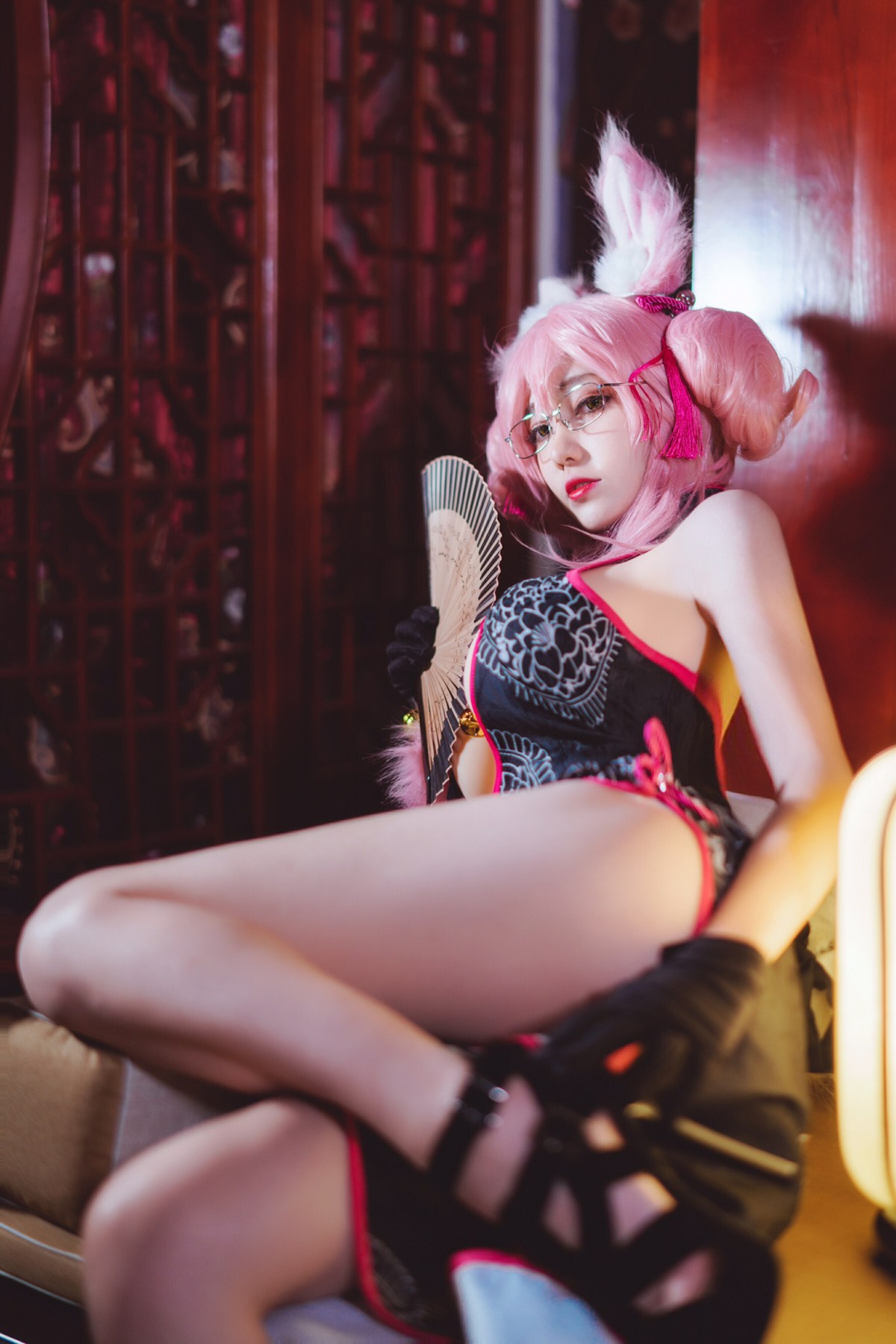 图片[8]-[Cosplay]南桃Momoko – 玉藻前旗袍 – COSPLAY-小乔阁