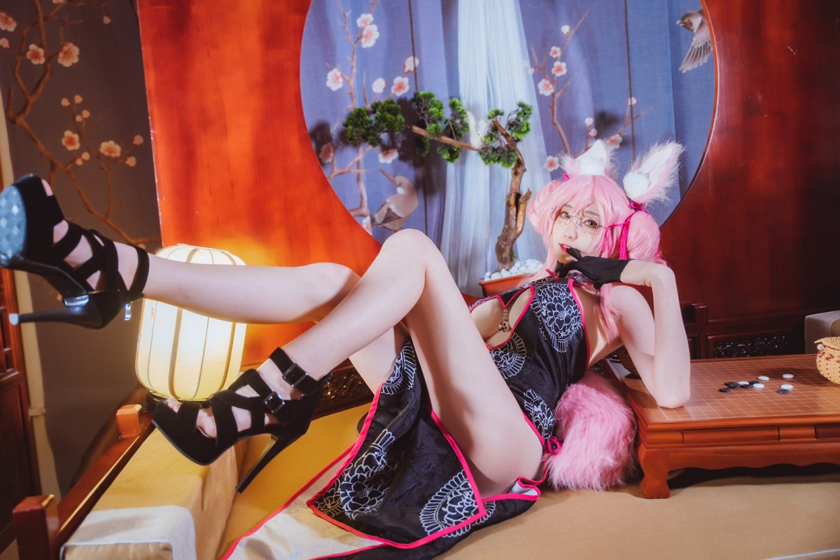 图片[13]-[Cosplay]南桃Momoko – 玉藻前旗袍 – COSPLAY-小乔阁