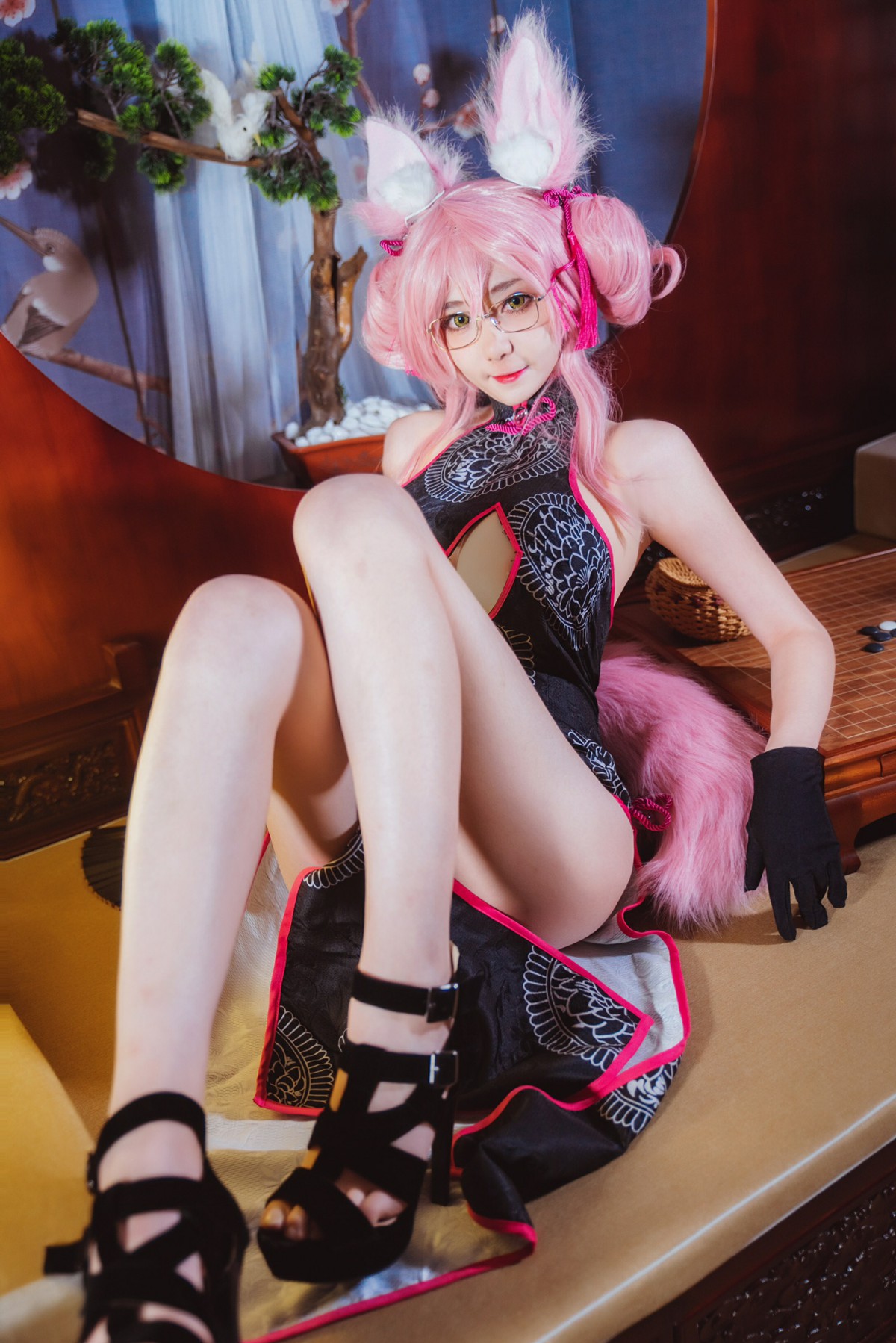 图片[14]-[Cosplay]南桃Momoko – 玉藻前旗袍 – COSPLAY-小乔阁