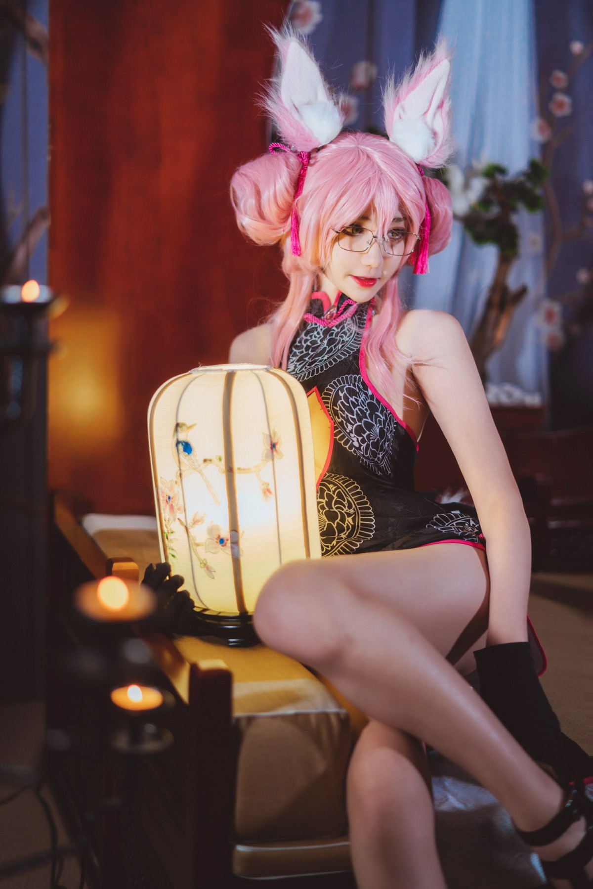 图片[15]-[Cosplay]南桃Momoko – 玉藻前旗袍 – COSPLAY-小乔阁