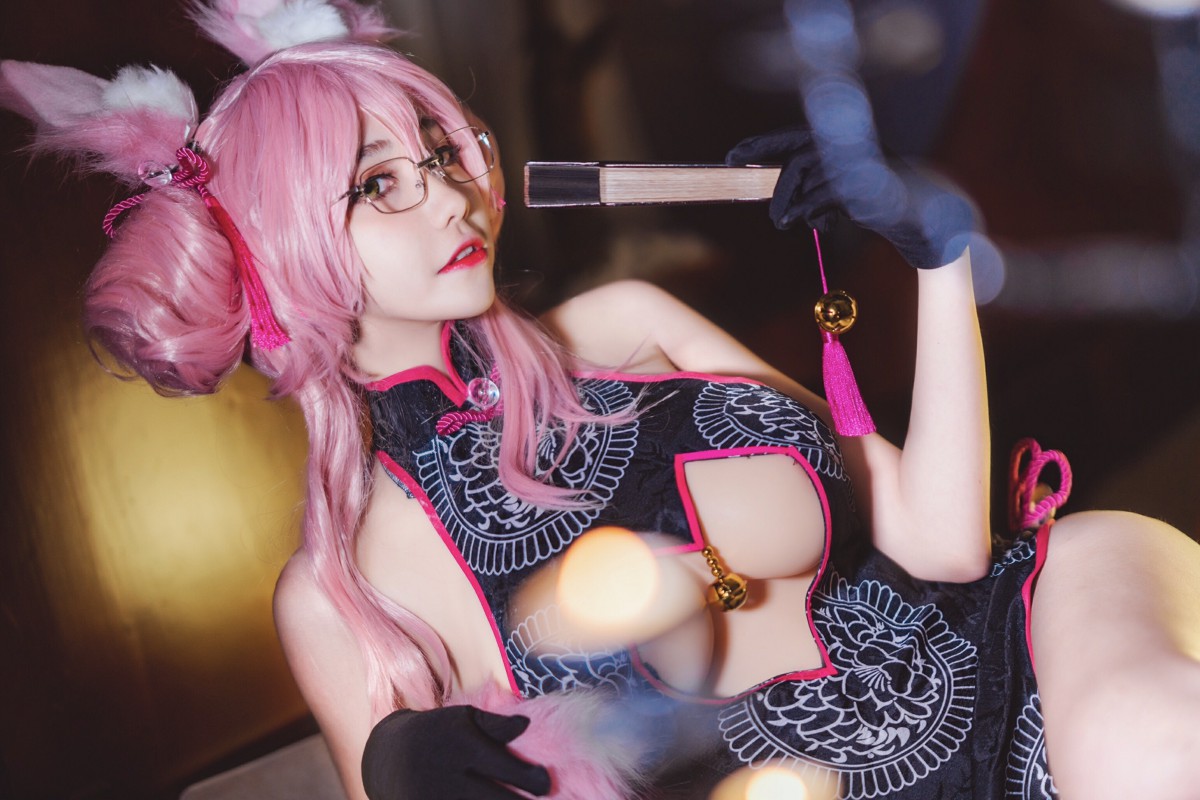 图片[16]-[Cosplay]南桃Momoko – 玉藻前旗袍 – COSPLAY-小乔阁