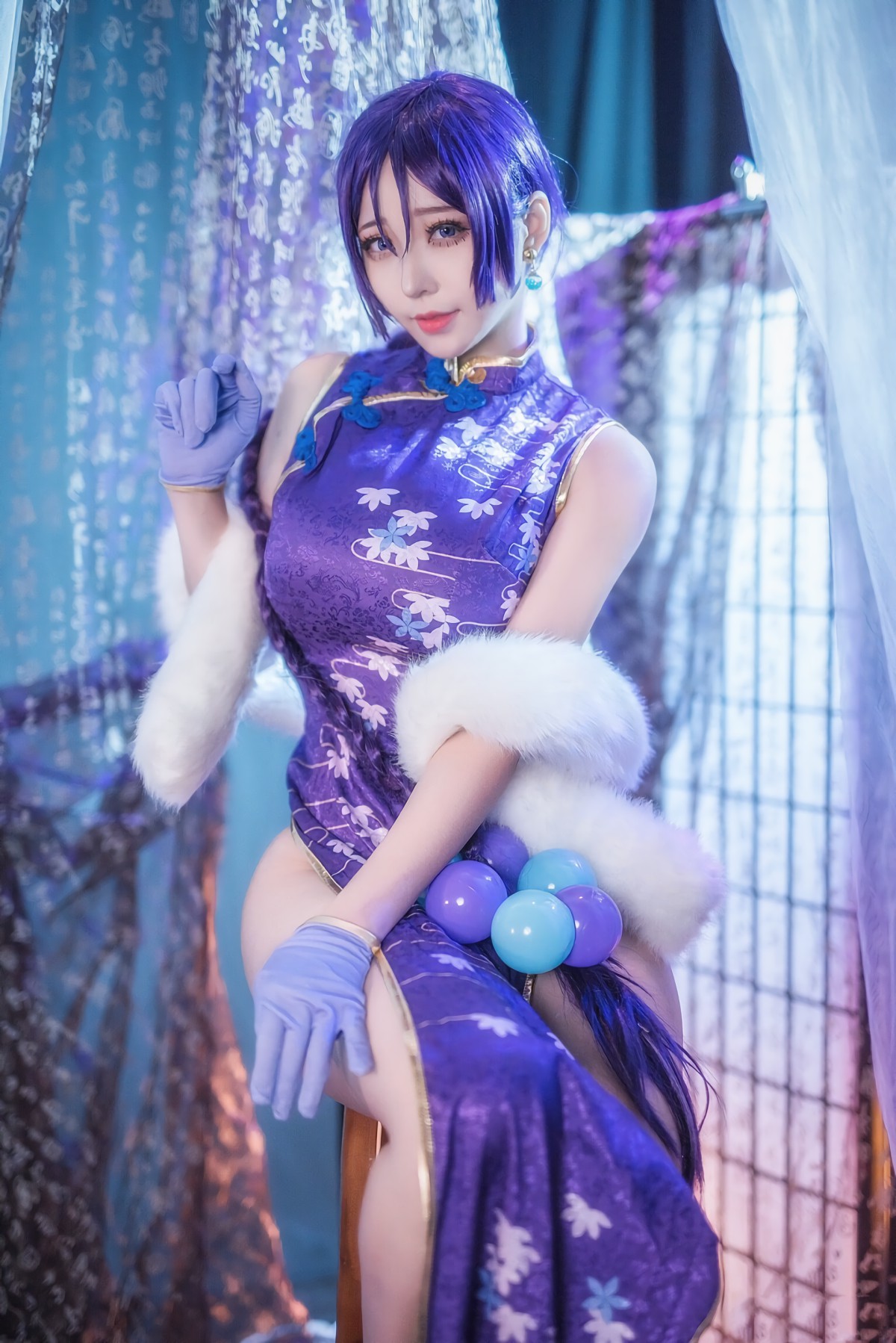 图片[3]-[Cosplay]菌烨tako – FGO奶光旗袍 – COSPLAY-小乔阁