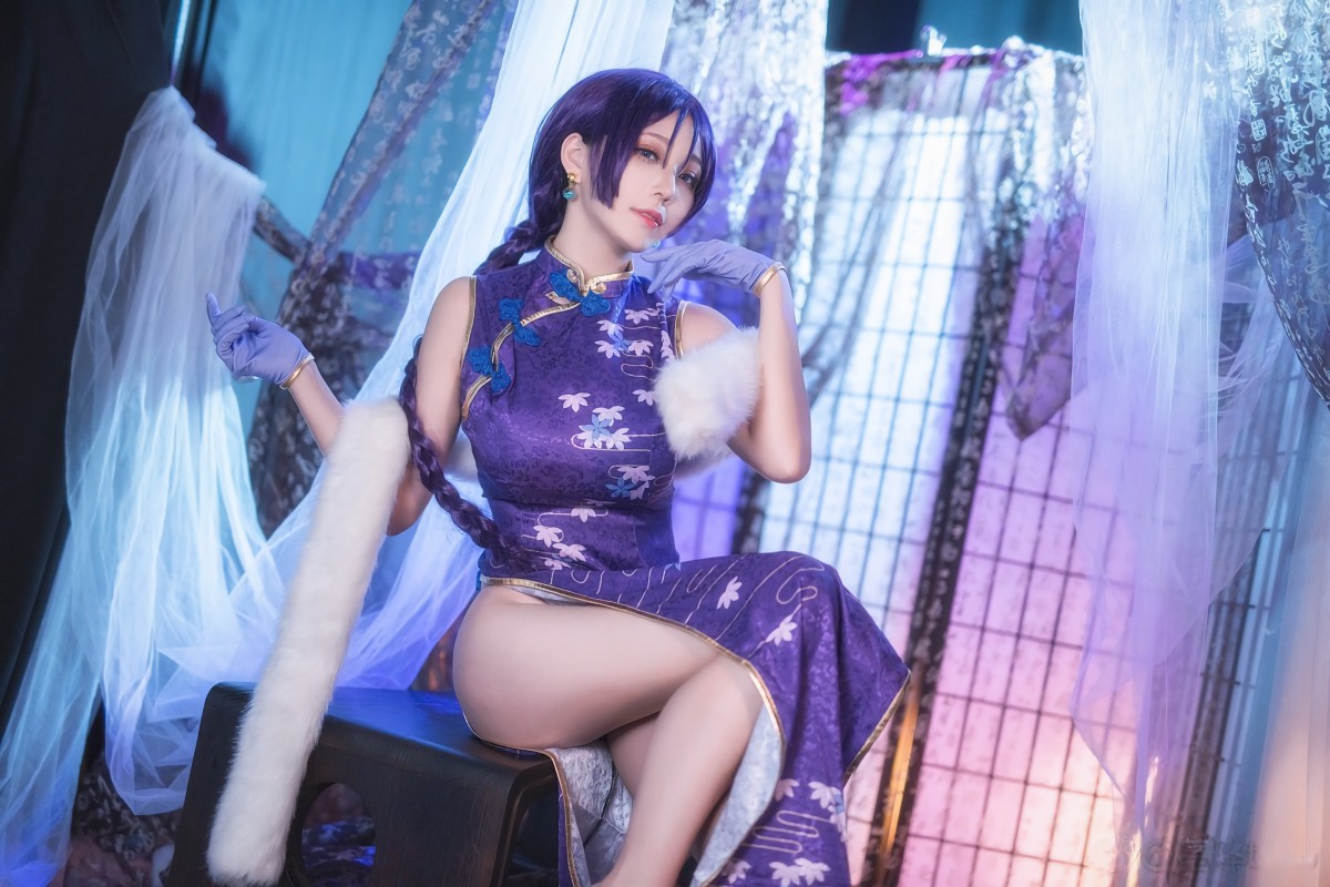 图片[5]-[Cosplay]菌烨tako – FGO奶光旗袍 – COSPLAY-小乔阁