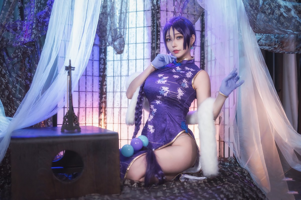 图片[6]-[Cosplay]菌烨tako – FGO奶光旗袍 – COSPLAY-小乔阁