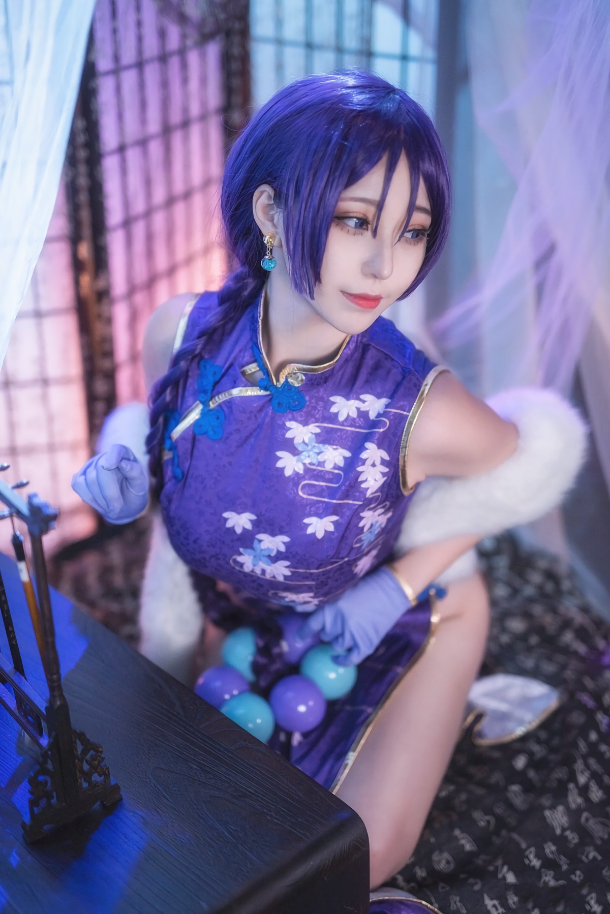 图片[9]-[Cosplay]菌烨tako – FGO奶光旗袍 – COSPLAY-小乔阁
