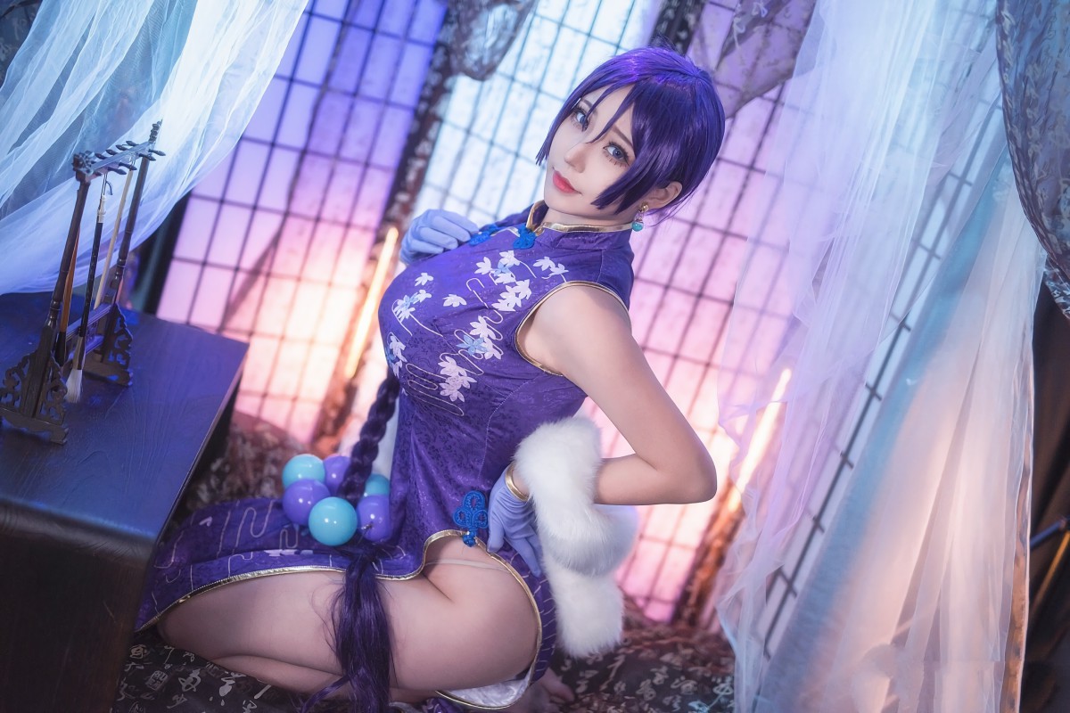 图片[13]-[Cosplay]菌烨tako – FGO奶光旗袍 – COSPLAY-小乔阁