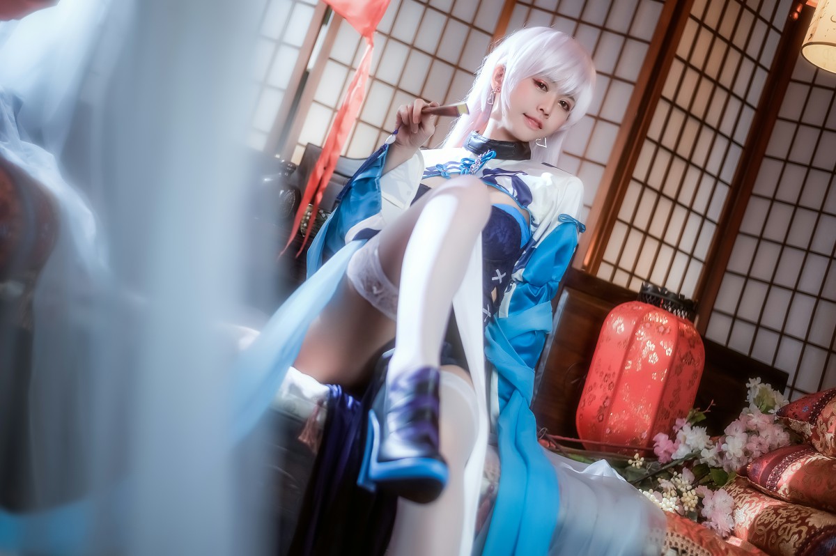 [Cosplay]鳗鱼霏儿 – 碧蓝华裳 贝姐 – COSPLAY-小乔阁