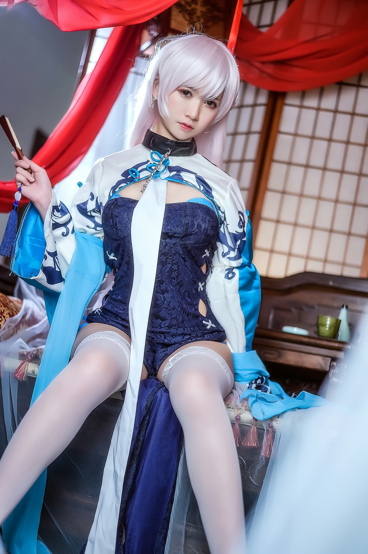 图片[6]-[Cosplay]鳗鱼霏儿 – 碧蓝华裳 贝姐 – COSPLAY-小乔阁