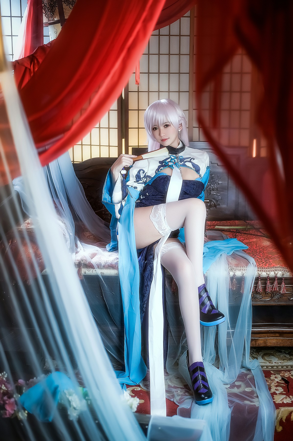 图片[10]-[Cosplay]鳗鱼霏儿 – 碧蓝华裳 贝姐 – COSPLAY-小乔阁
