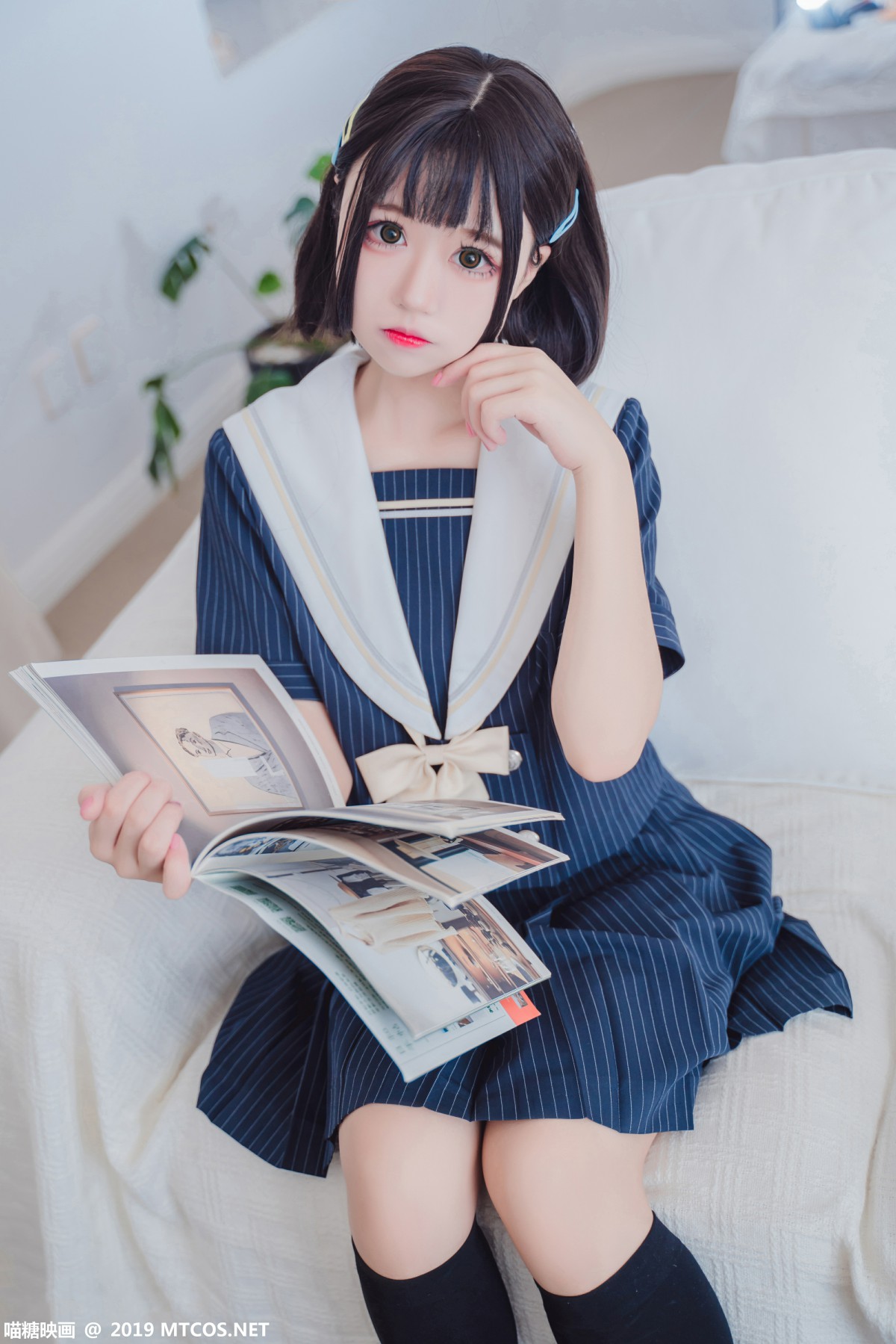 图片[2]-[喵糖映画]VOL.013 JK制服 – COSPLAY-小乔阁