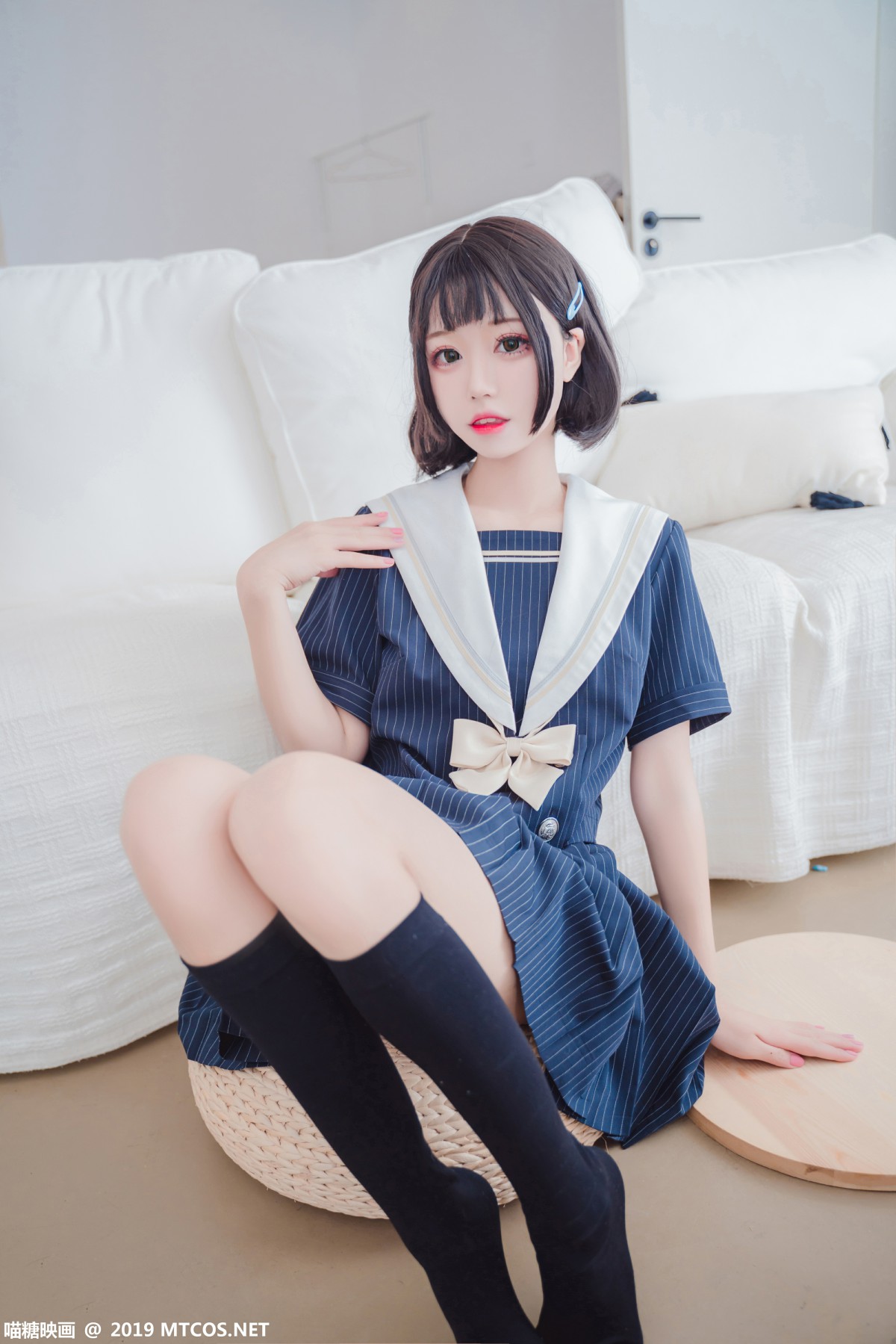 图片[3]-[喵糖映画]VOL.013 JK制服 – COSPLAY-小乔阁