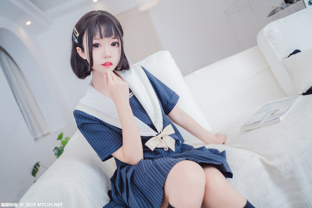 图片[4]-[喵糖映画]VOL.013 JK制服 – COSPLAY-小乔阁