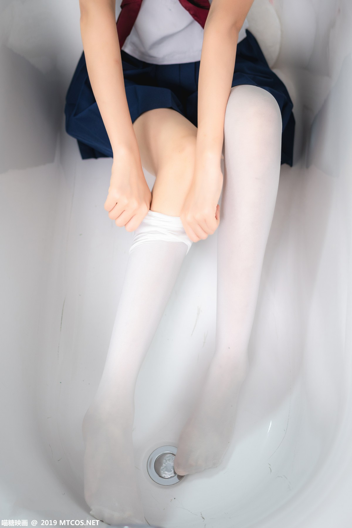 图片[38]-[喵糖映画]VOL.012 蓝白水手服 – COSPLAY-小乔阁
