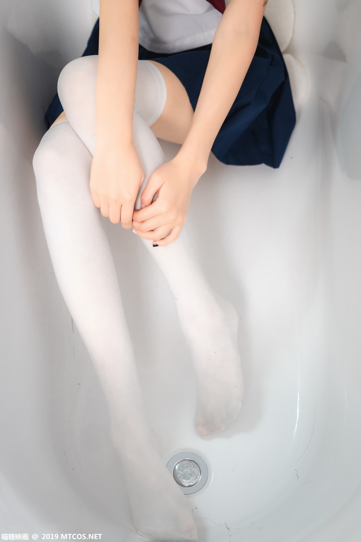 图片[39]-[喵糖映画]VOL.012 蓝白水手服 – COSPLAY-小乔阁