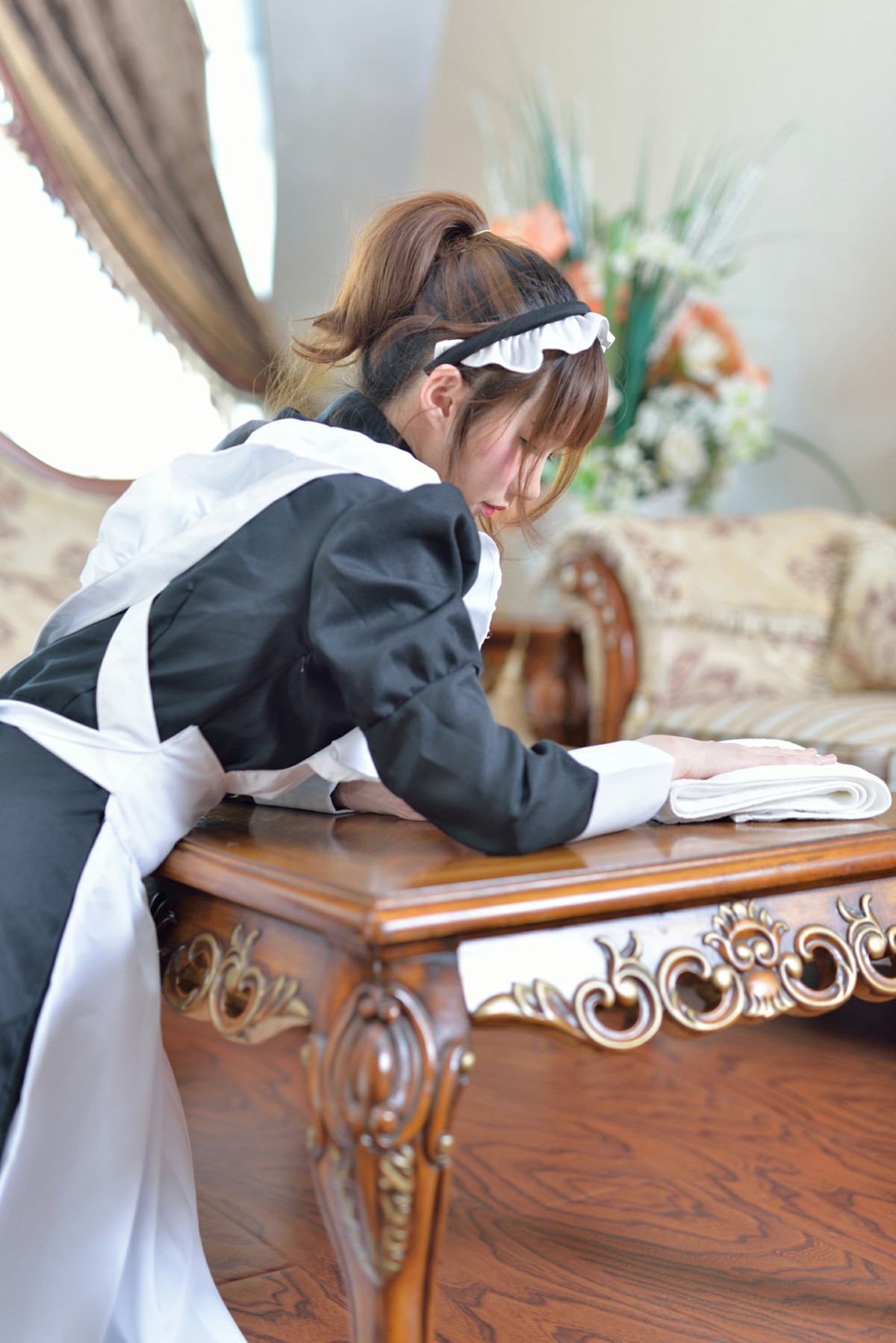 图片[3]-[Cosplay]NAGISA魔物喵 – vol.07 女仆小姐 图套 – COSPLAY-小乔阁