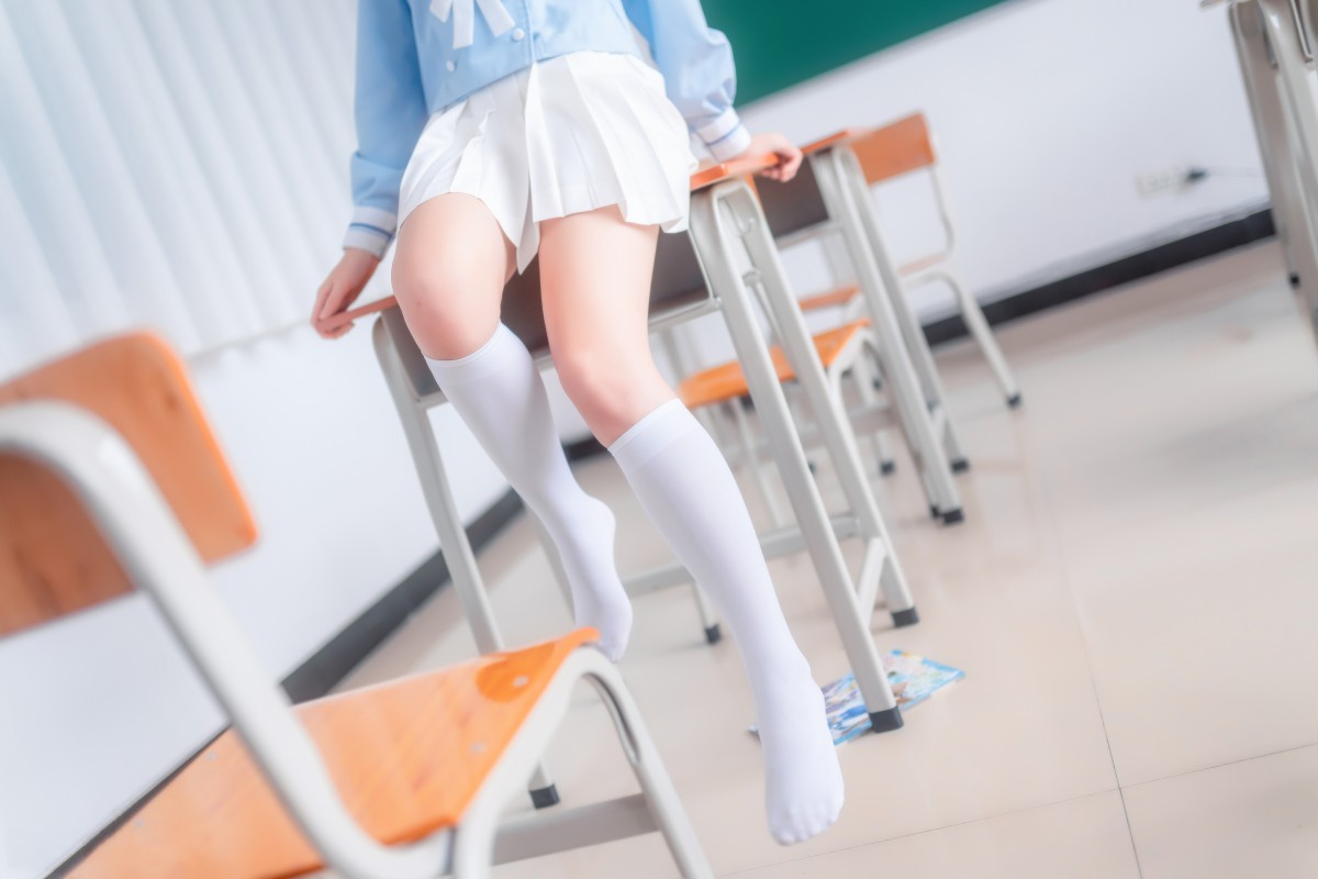 图片[7]-[喵糖映画]VOL.009 小黄鸭与白丝 – COSPLAY-小乔阁