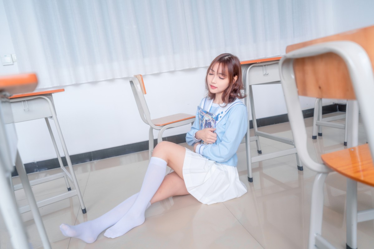 图片[10]-[喵糖映画]VOL.009 小黄鸭与白丝 – COSPLAY-小乔阁