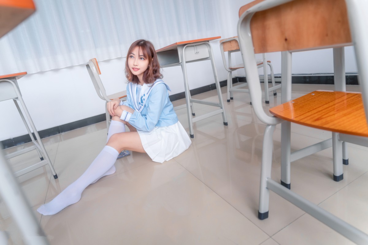 图片[11]-[喵糖映画]VOL.009 小黄鸭与白丝 – COSPLAY-小乔阁