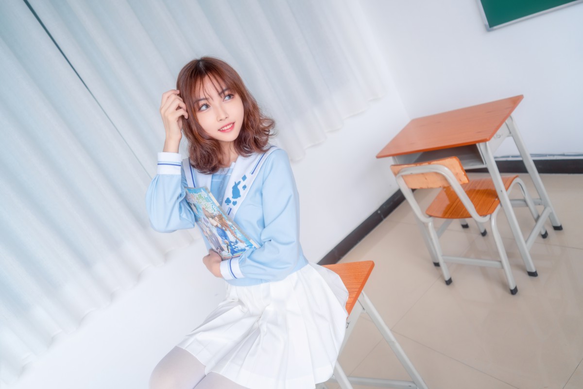 图片[38]-[喵糖映画]VOL.009 小黄鸭与白丝 – COSPLAY-小乔阁