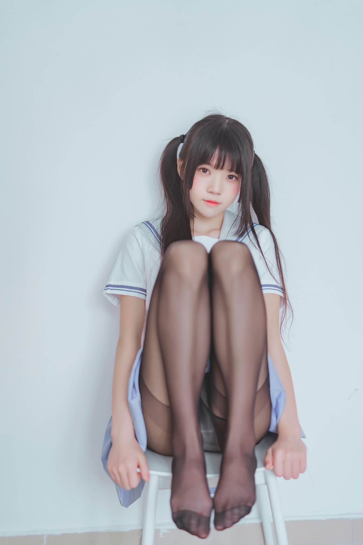 图片[5]-[Cosplay]桜桃喵 – 校服黑丝 – COSPLAY-小乔阁