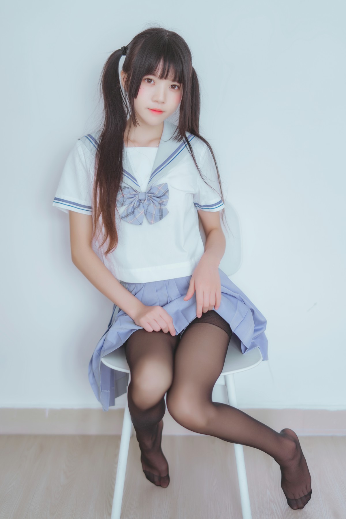 图片[6]-[Cosplay]桜桃喵 – 校服黑丝 – COSPLAY-小乔阁